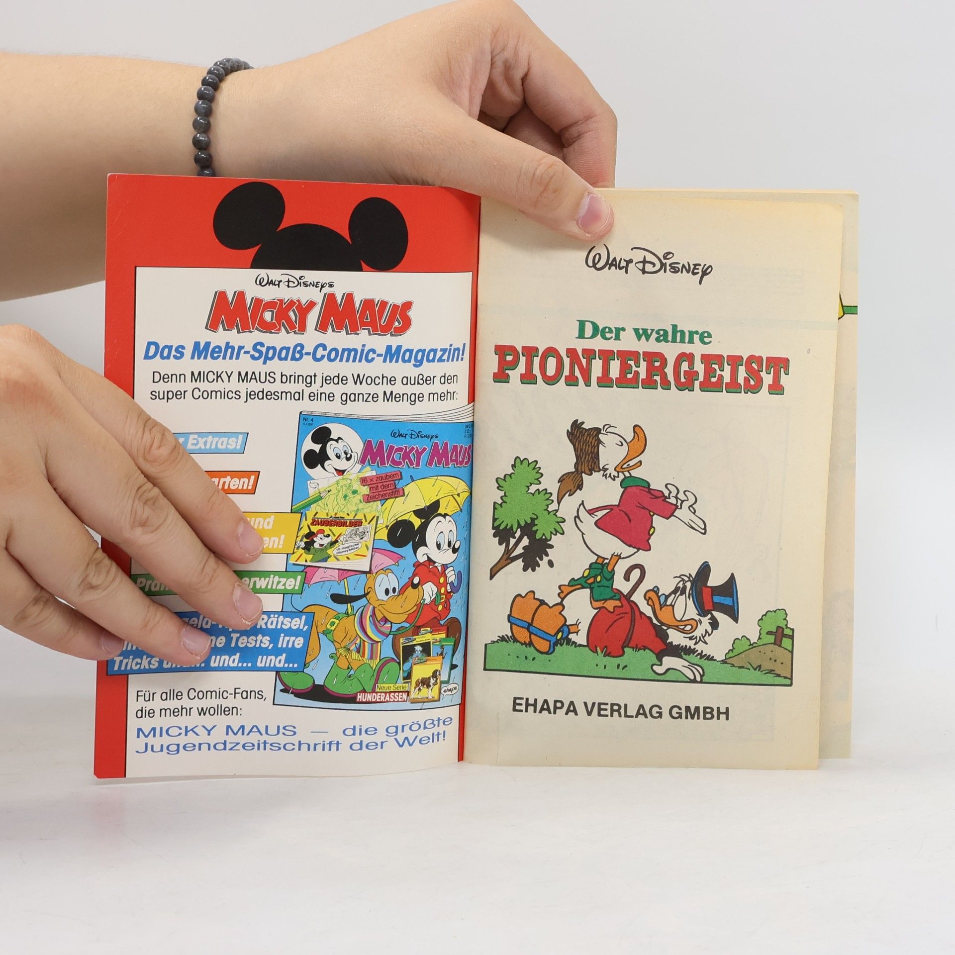 Walt Disney Lustiges Taschenbuch Nr.160. Der wahre Pioniergeist