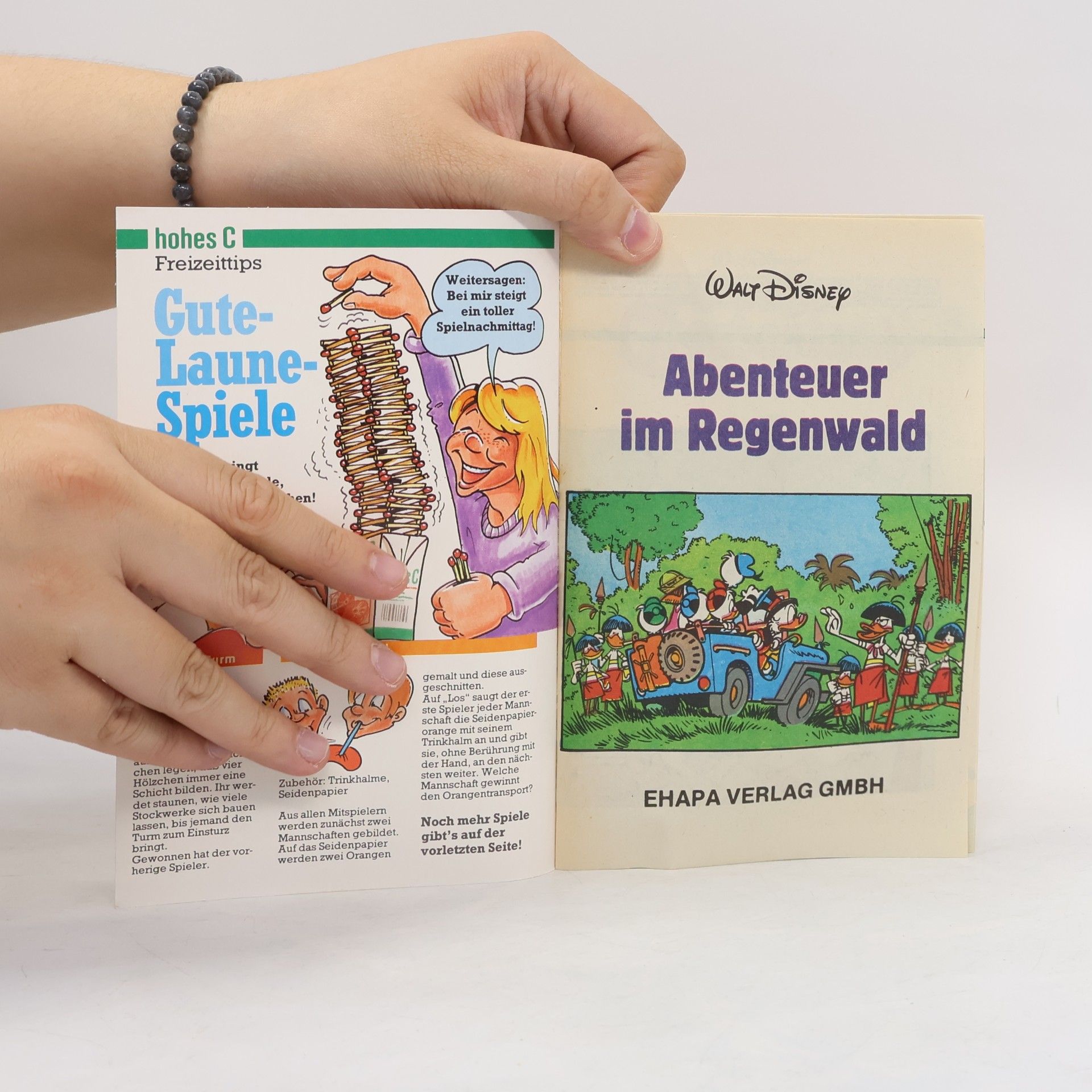 Walt Disney Lustiges Taschenbuch 155. Abenteuer im Regenwald