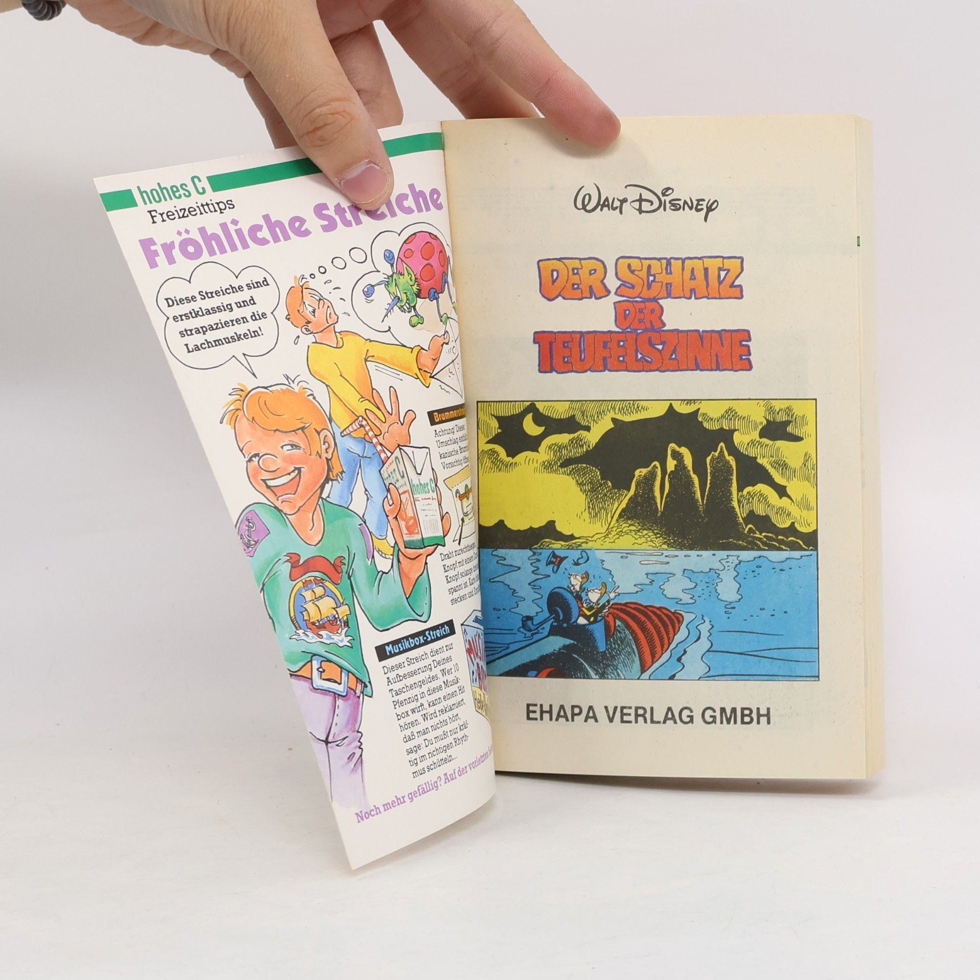 Walt Disney Lustiges Taschenbuch 153. Der Schatz der Teufelszinne