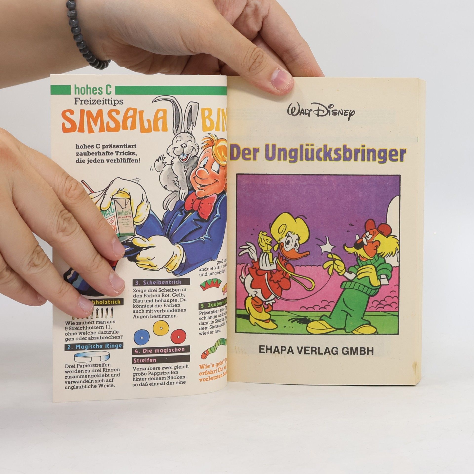 Walt Disney Lustiges Taschenbuch 152. Der Unglücksbringer