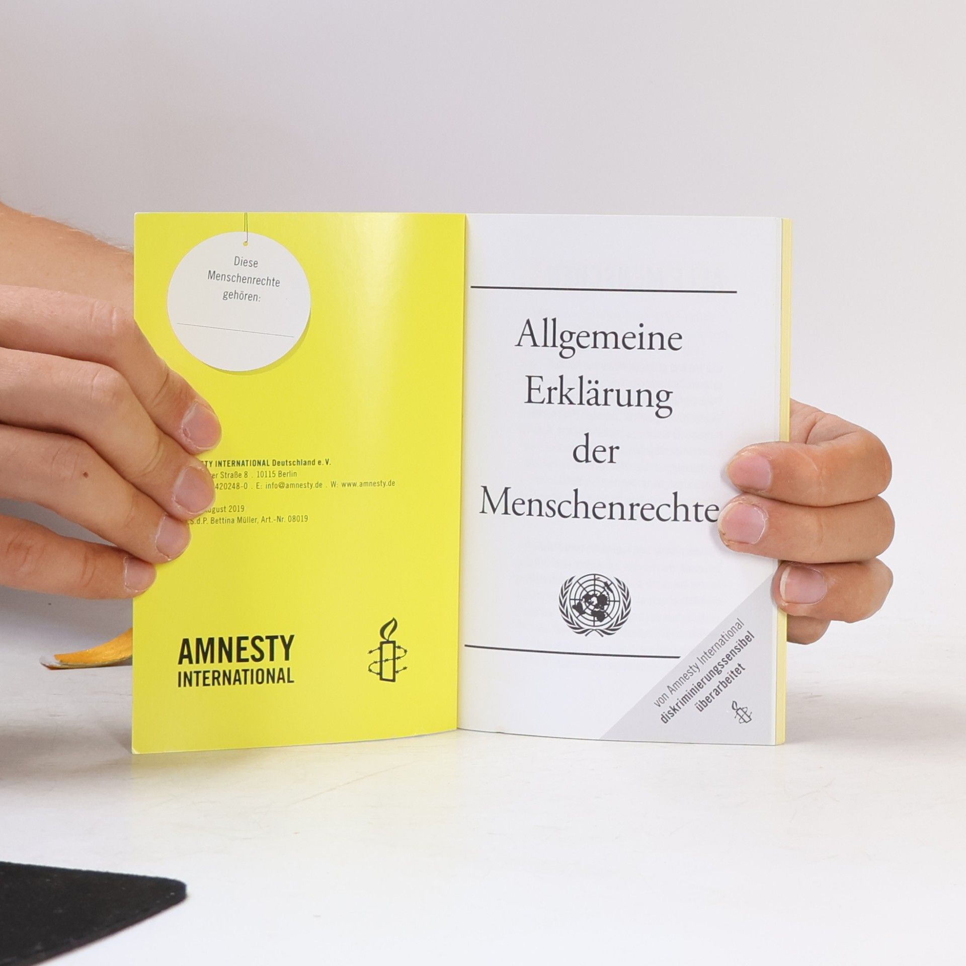 Autorenkollektiv Allgemeine Erklärung der Menschenrechte