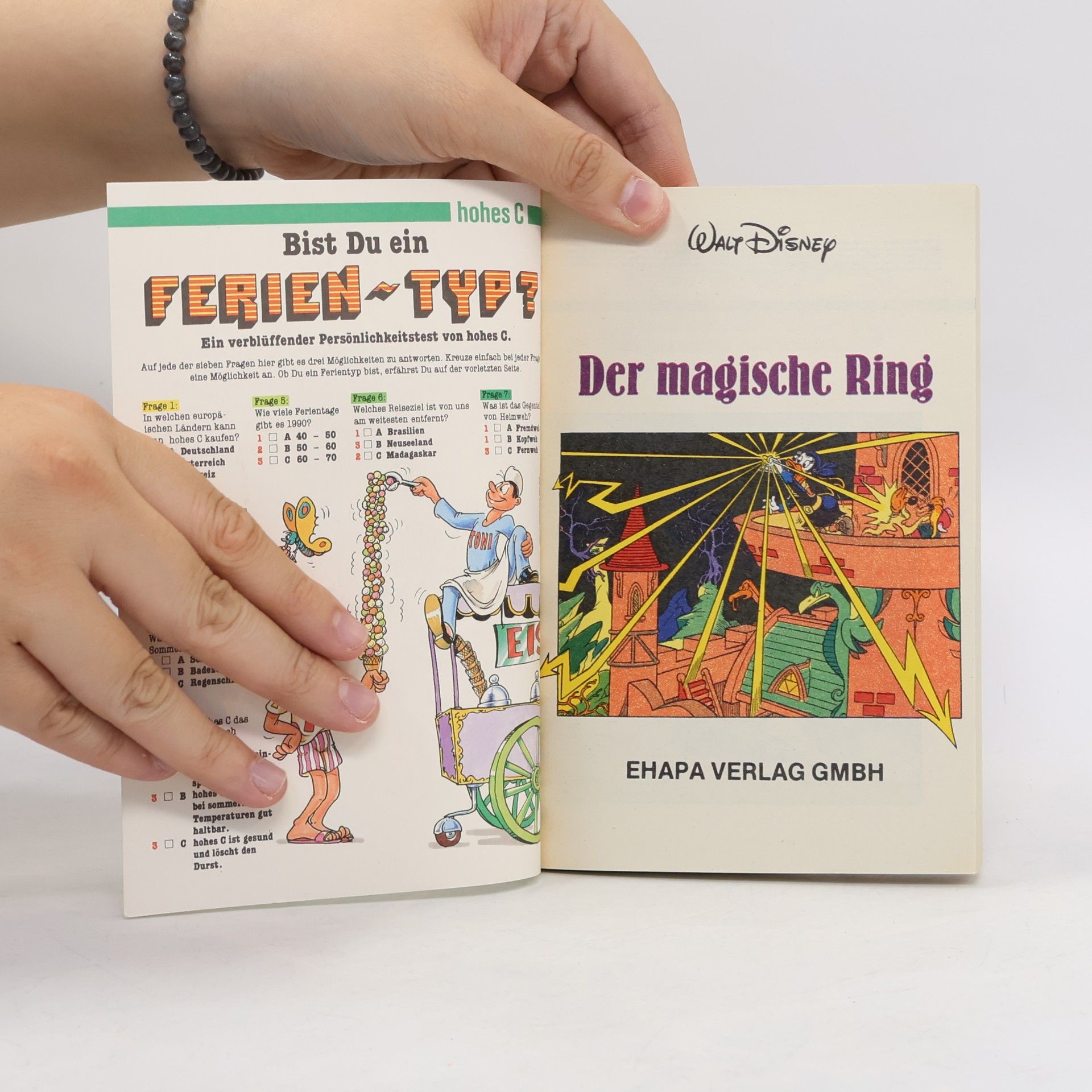 Walt Disney Lustiges Taschenbuch 148. Der magische Ring