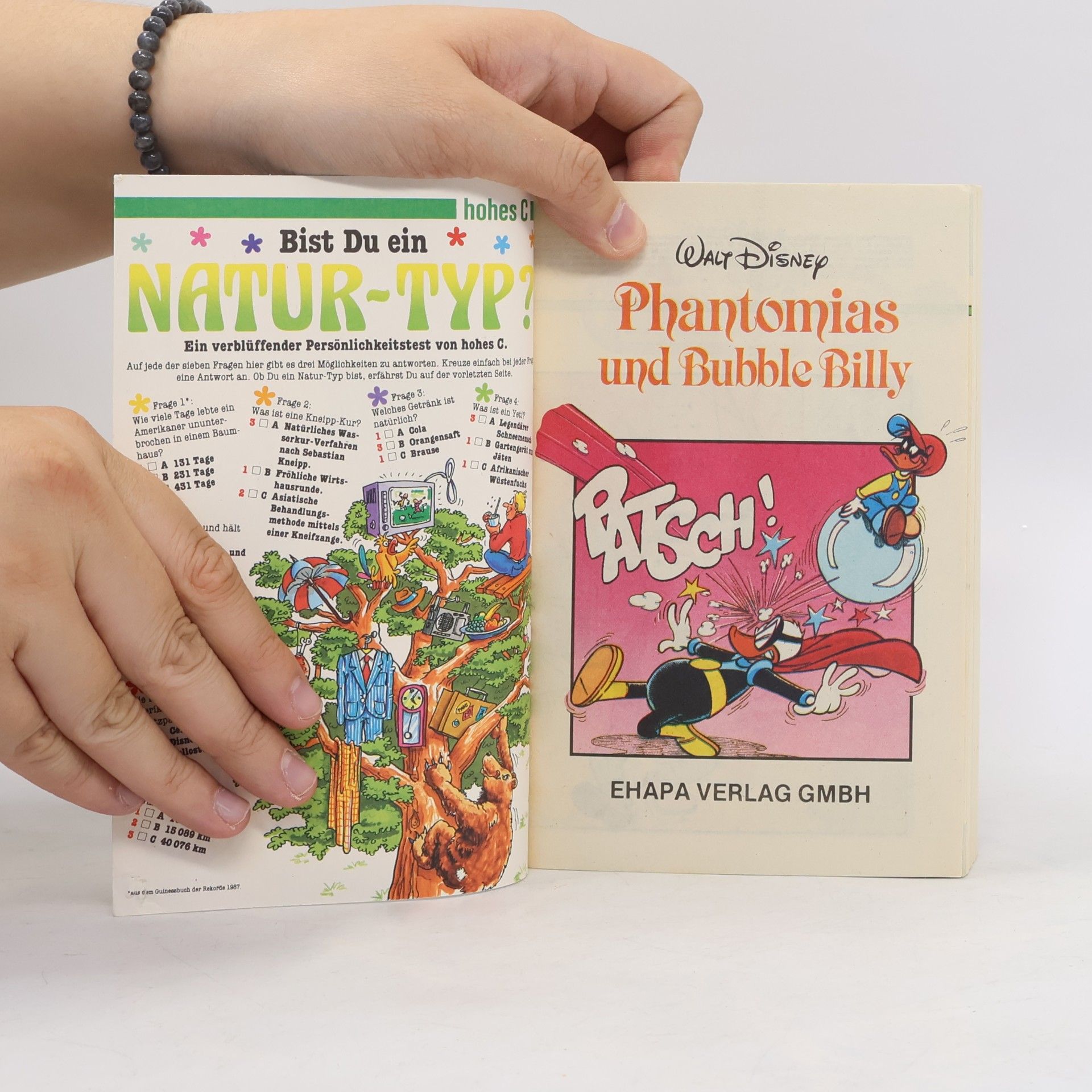Walt Disney Lustiges Taschenbuch 144. Phantomias und Bubble Billy