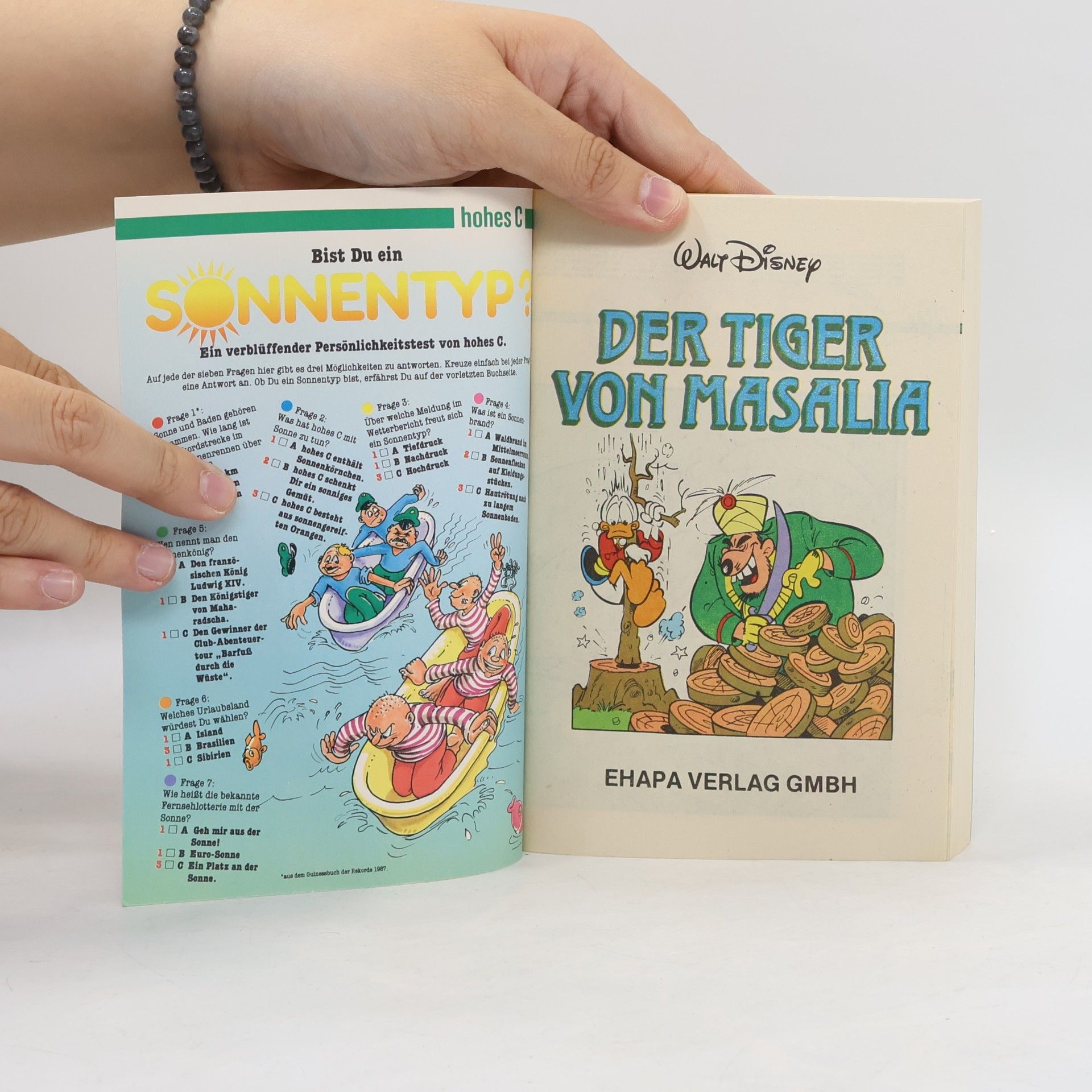 Walt Disney Lustiges Taschenbuch Nr. 141. Der Tiger von Masalia