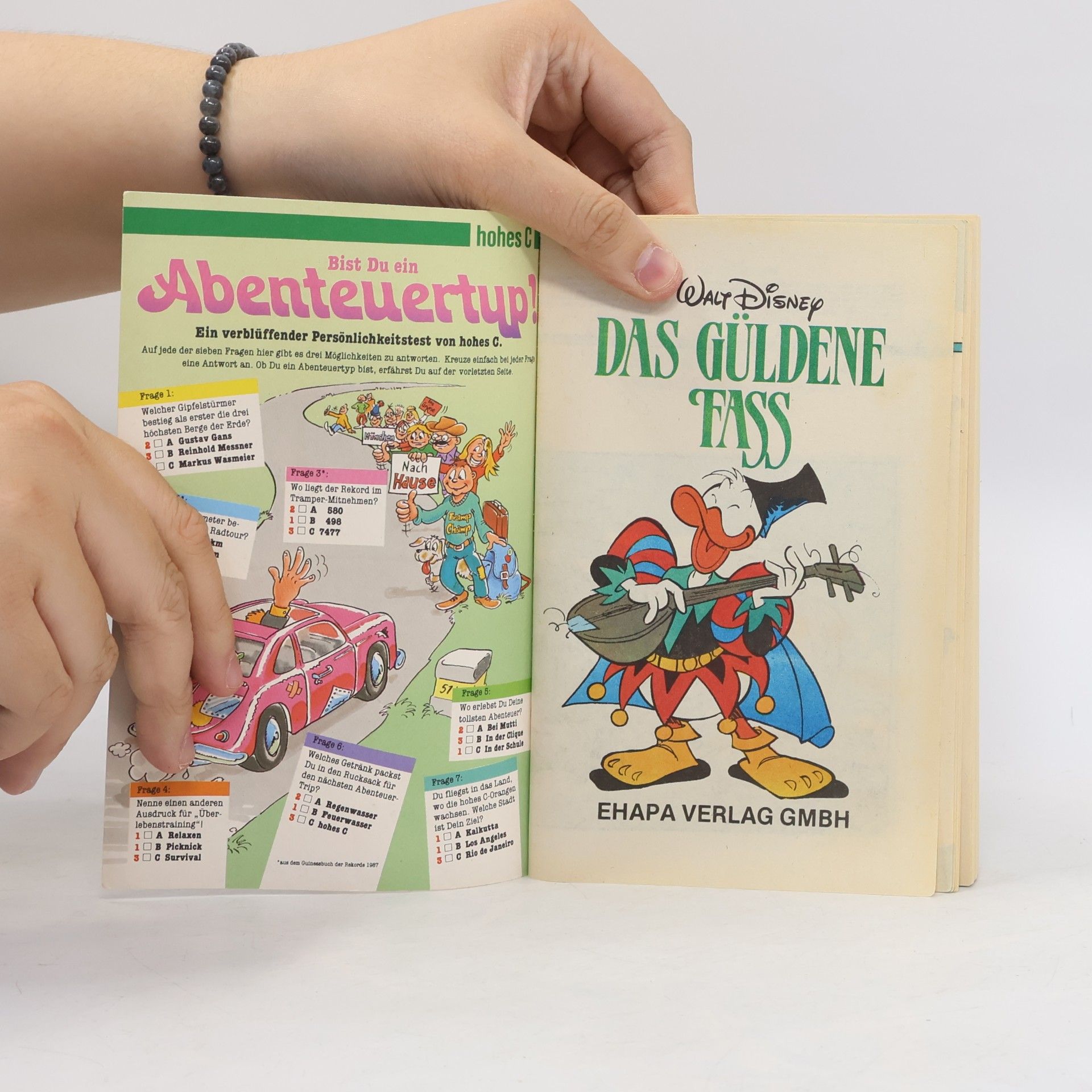 Walt Disney Lustiges Taschenbuch 137. Das güldene Fass