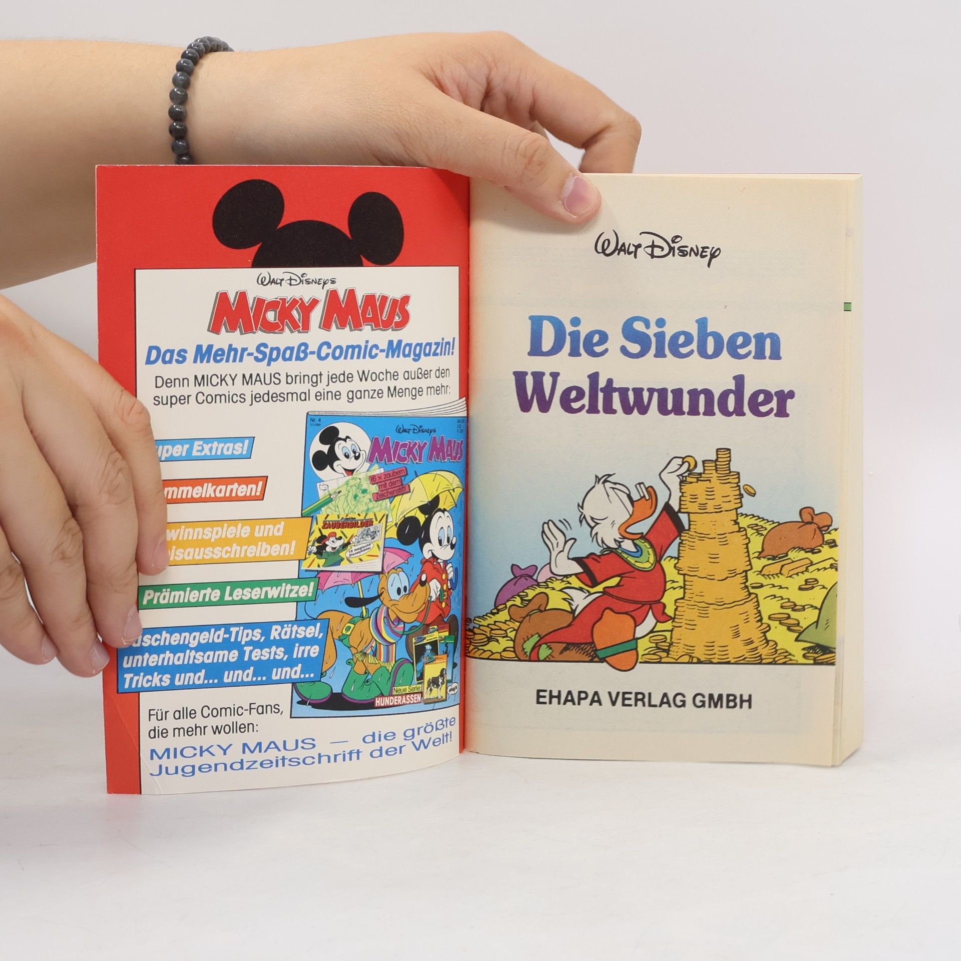Walt Disney Lustiges Taschenbuch 167. Die Sieben Weltwunder