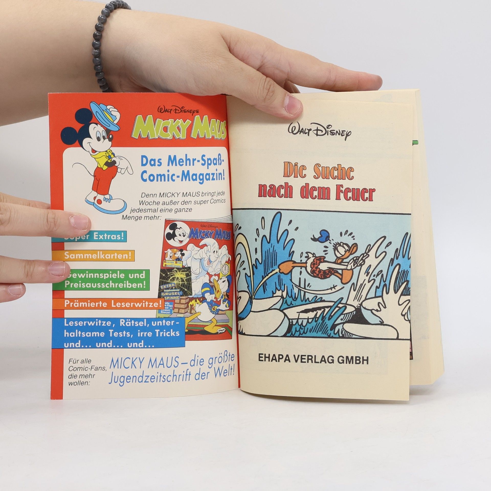 Walt Disney Lustiges Taschenbuch 182 - Die Suche nach dem Feuer