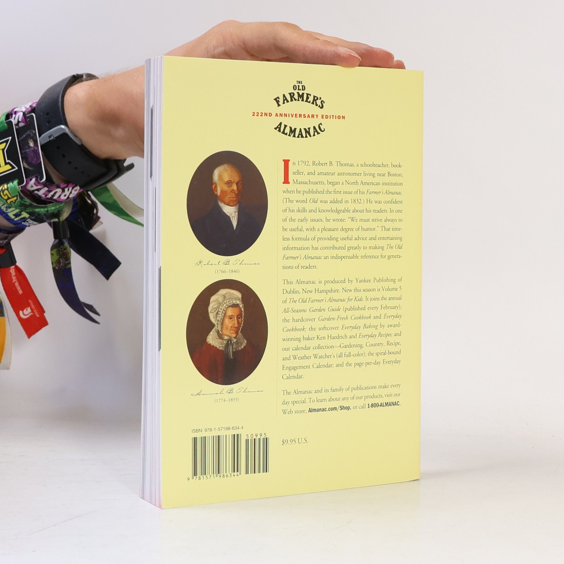 Robert Bailey Thomas The Original Farmer's Almanac - 222: The Old Farmer's Almanac 2014
