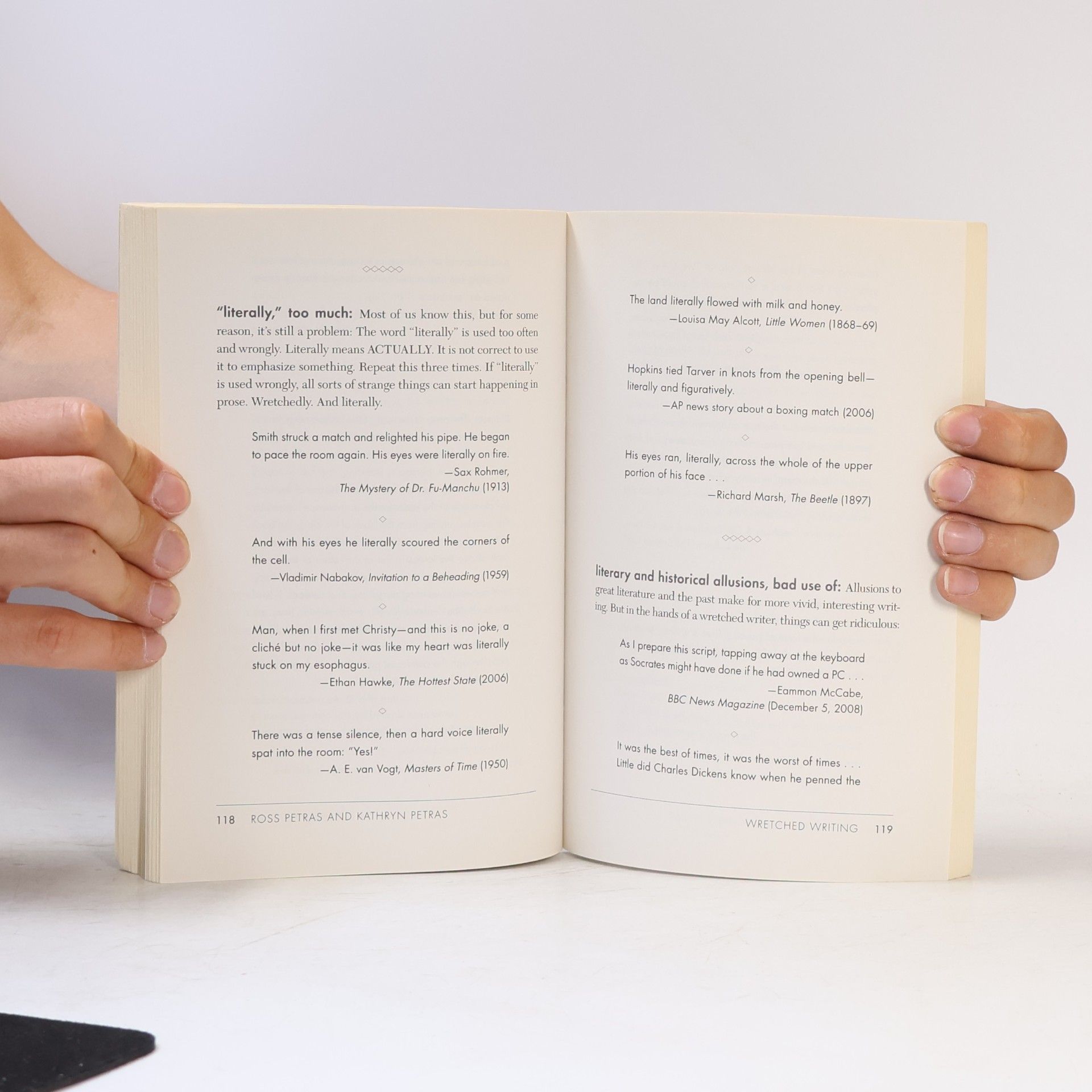Ross Petras Wretched Writing