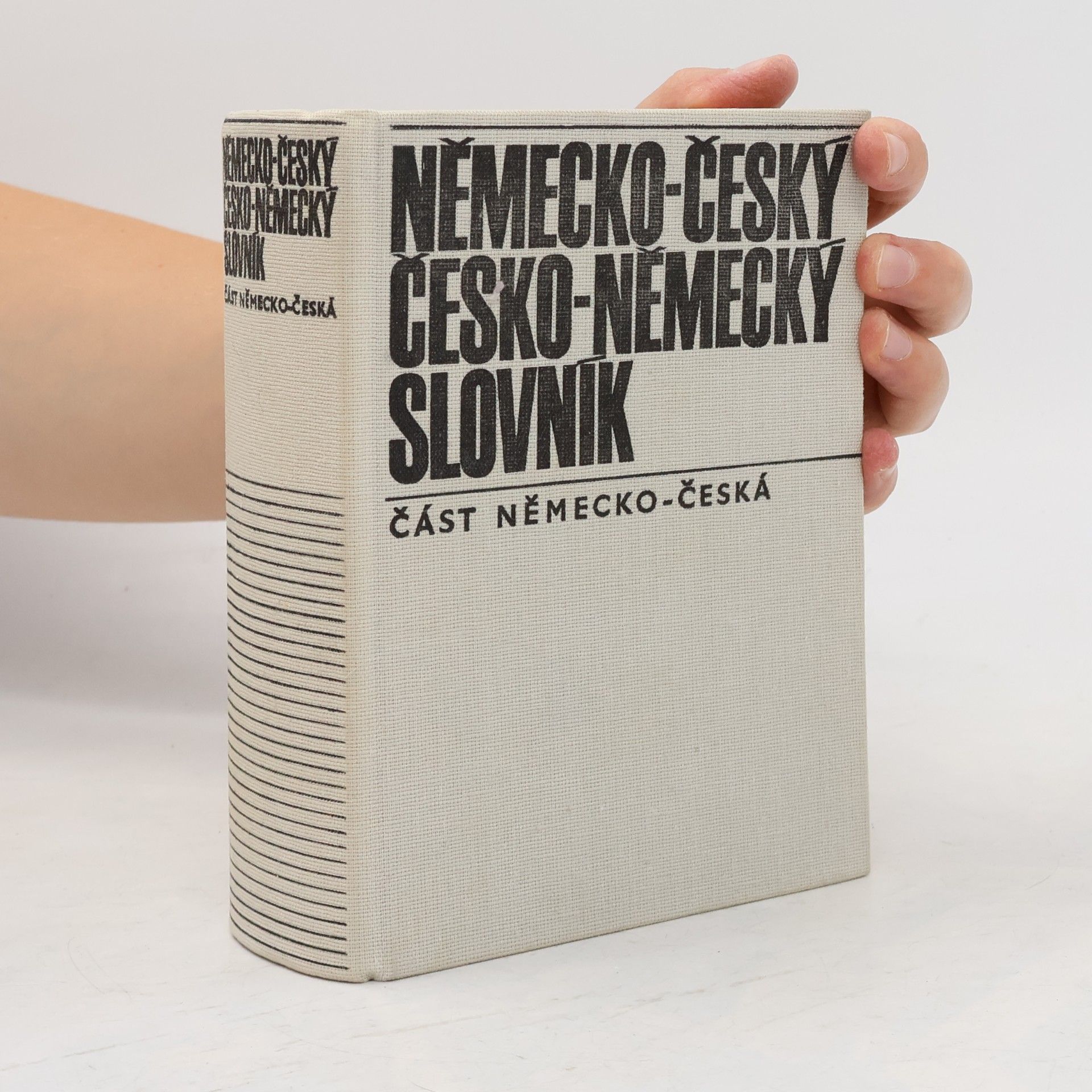 František Widimský Německo-český a česko-německý slovník. Německo-česká část