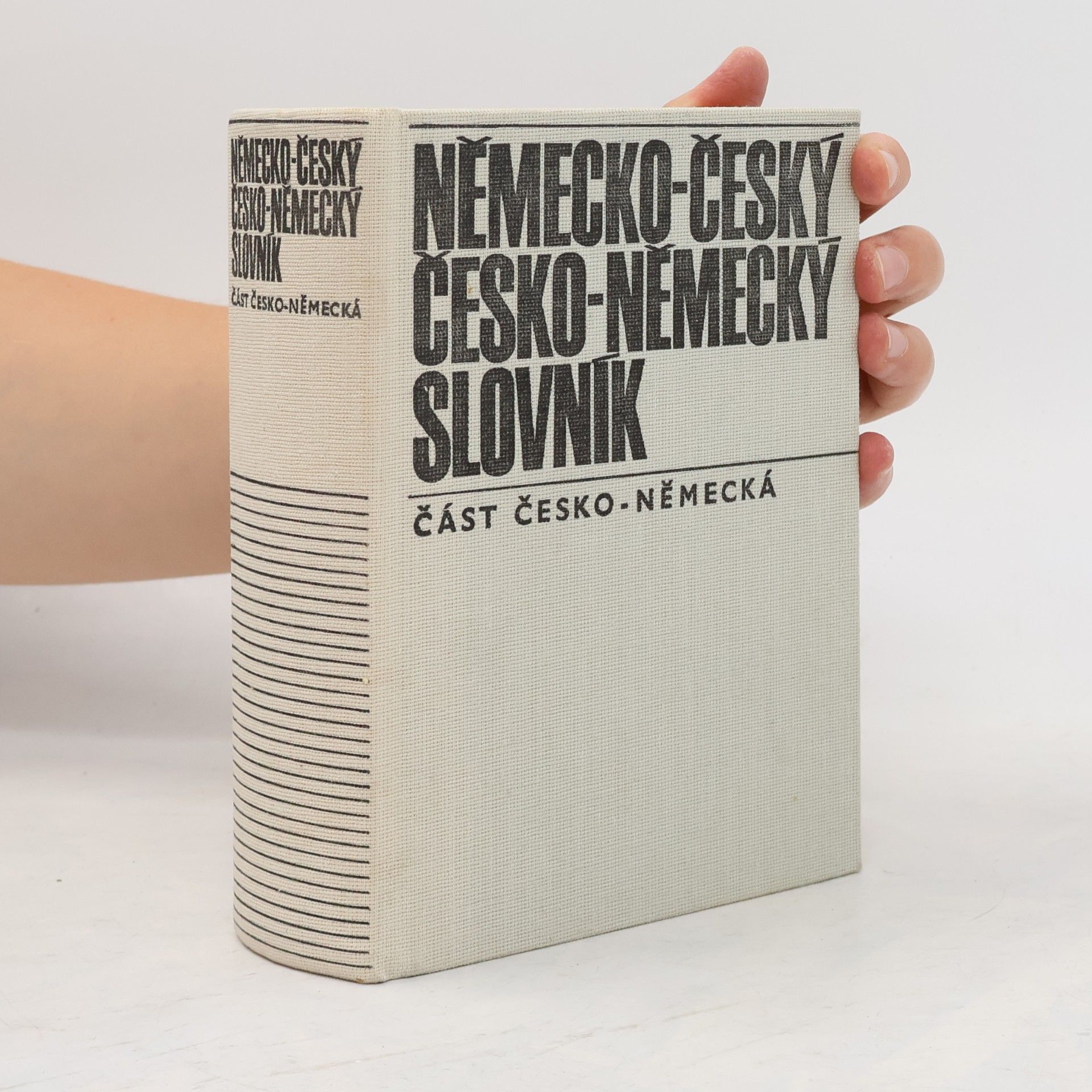 František Widimský Německo-český a česko-německý slovník. Část česko-německá