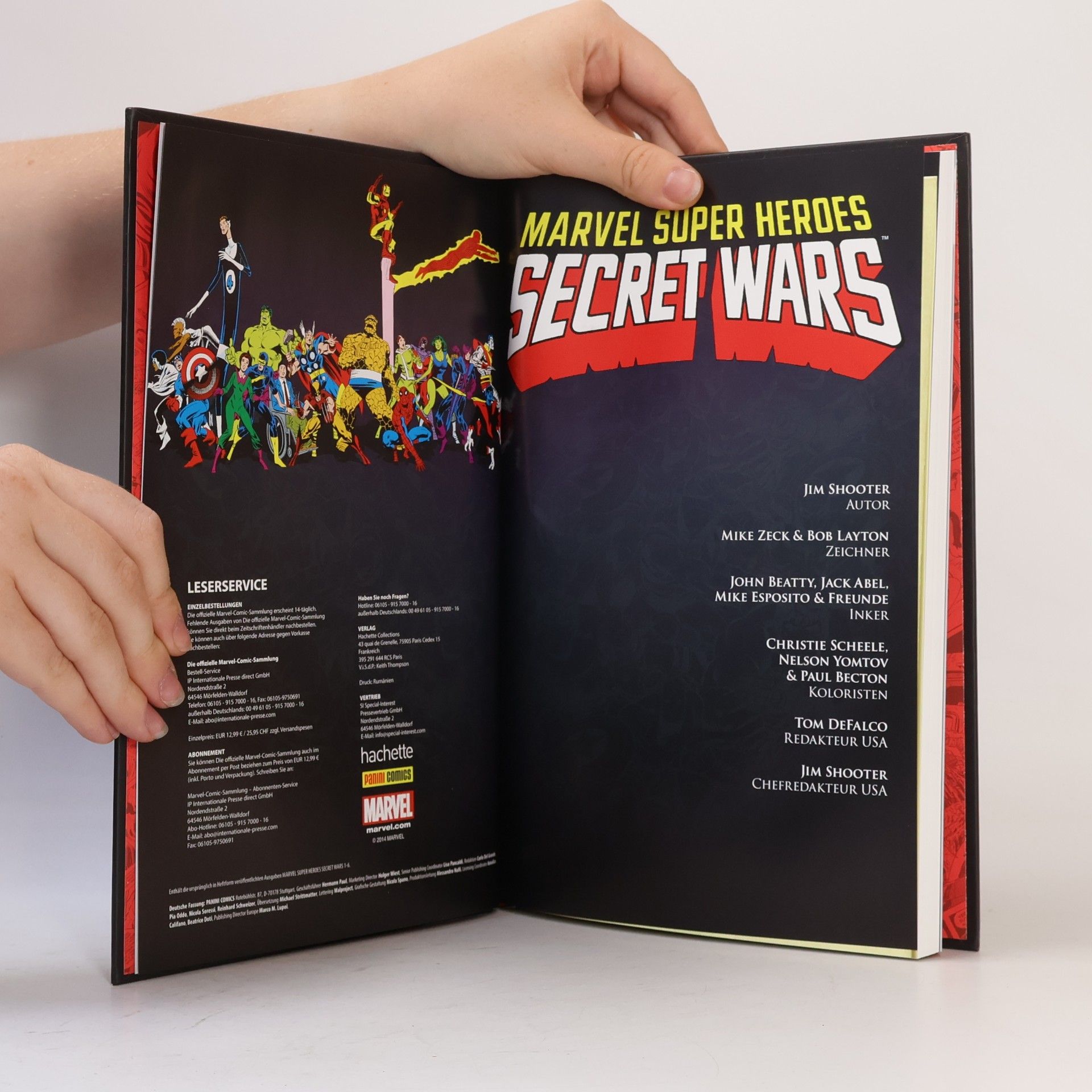 Kolektiv autorů Die offizielle Marvel-Comic-Sammlung 5. Marvel Super Heroes Secret Wars Teil 1
