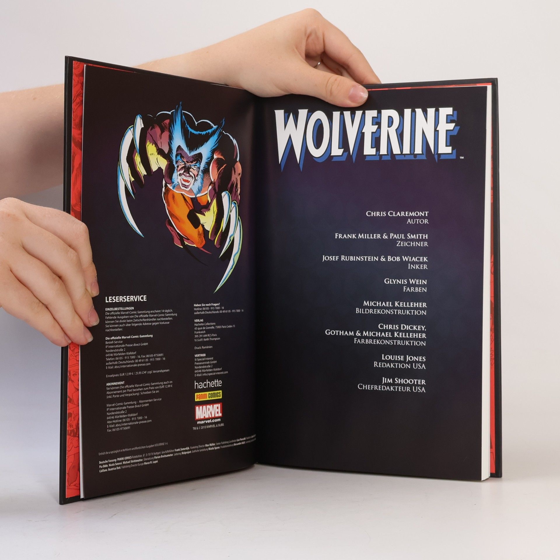 Chris Claremont Die offizielle Marvel-Comic-Sammlung 3. Wolverine