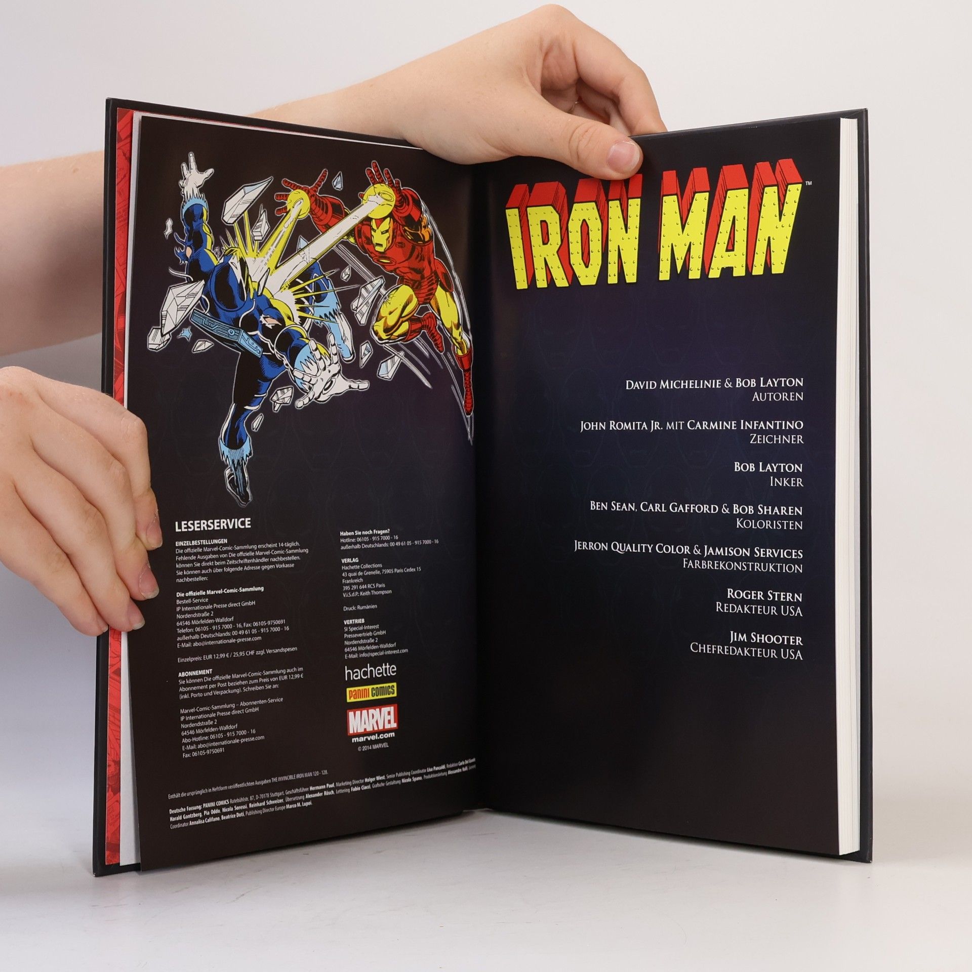 Bob Layton Die offizielle Marvel-Comic-Sammlung 1. Iron Man. Dämon aus der Flasche