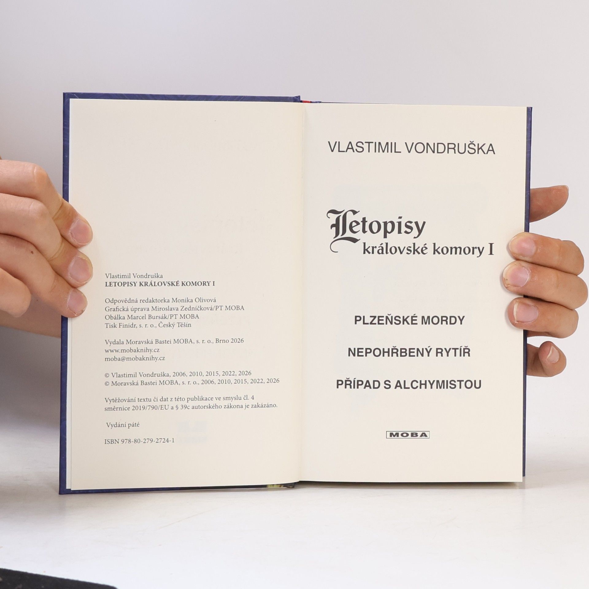 Vlastimil Vondruška Letopisy královské komory I