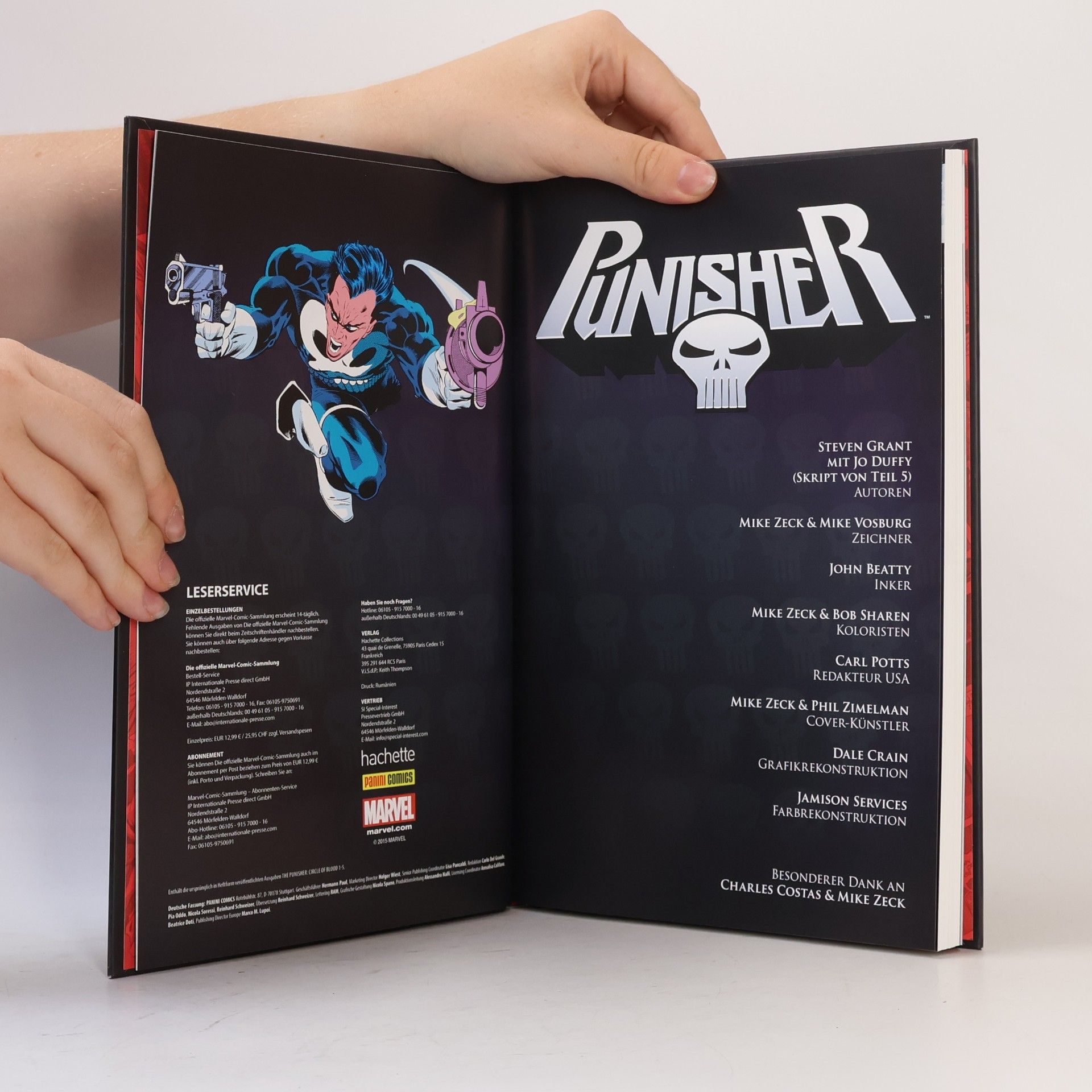 Kolektív autorov Die offizielle Marvel-Comic-Sammlung 8. Punisher: Blutspur