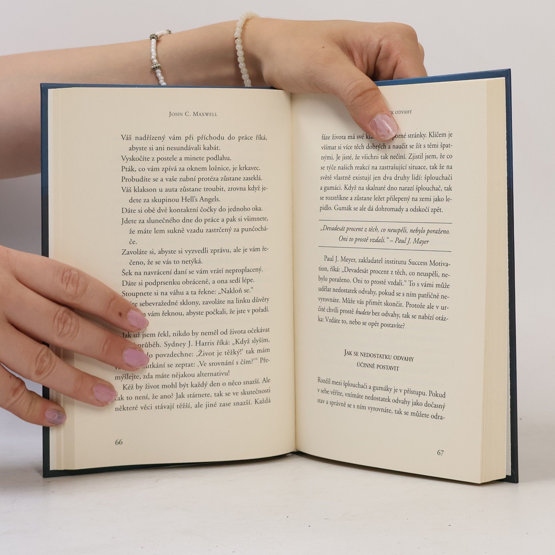 John C. Maxwell To, co vám dá výhodu, je, jak k tomu přistoupíte