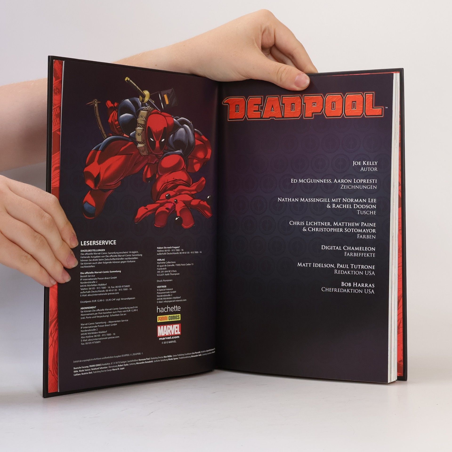 Joe Kelly Die offizielle Marvel-Comic-Sammlung 13. Deadpool. Hey, hier ist Deadpool!