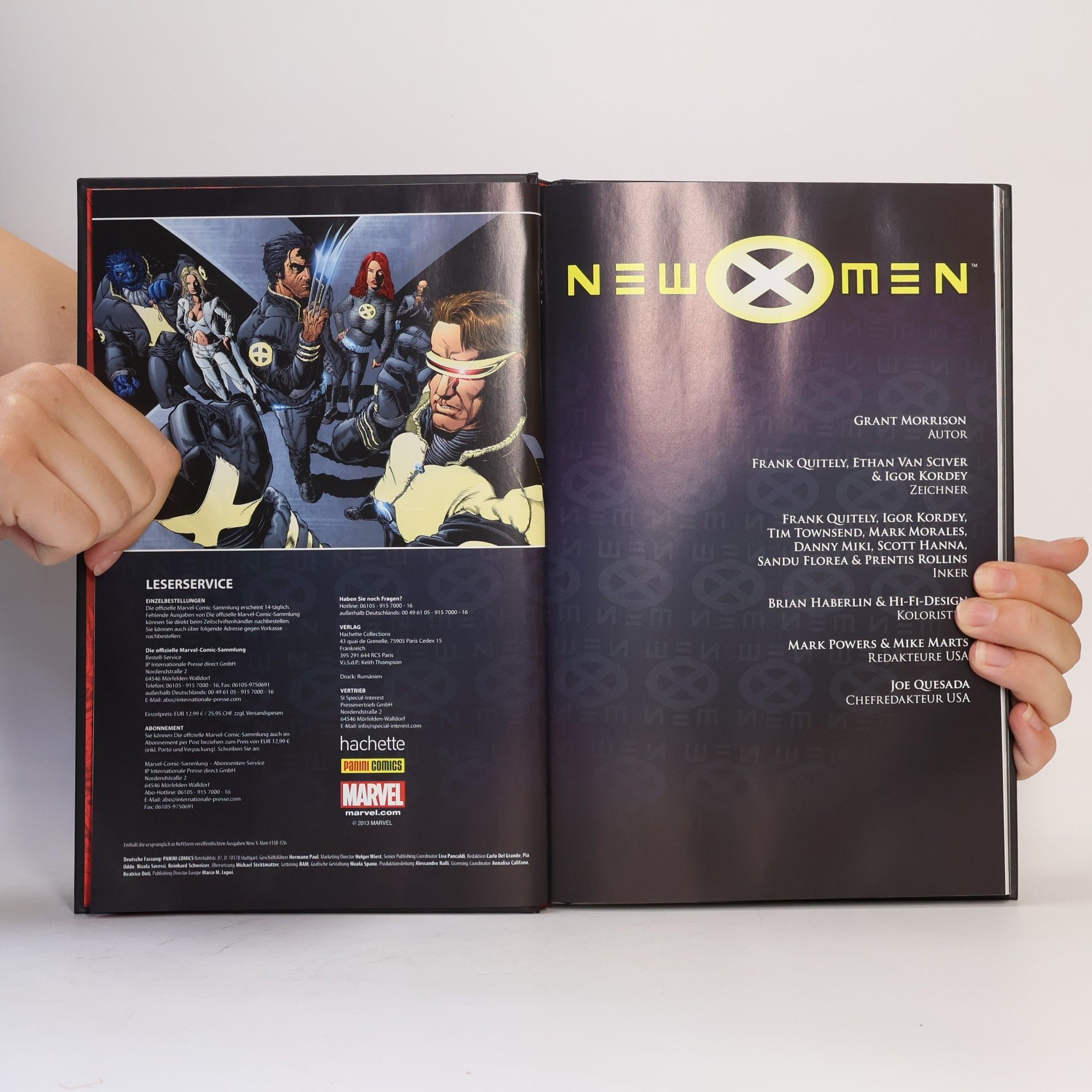 Grant Morrison Die offizielle Marvel-Comic-Sammlung 24. X-Men. Imperium