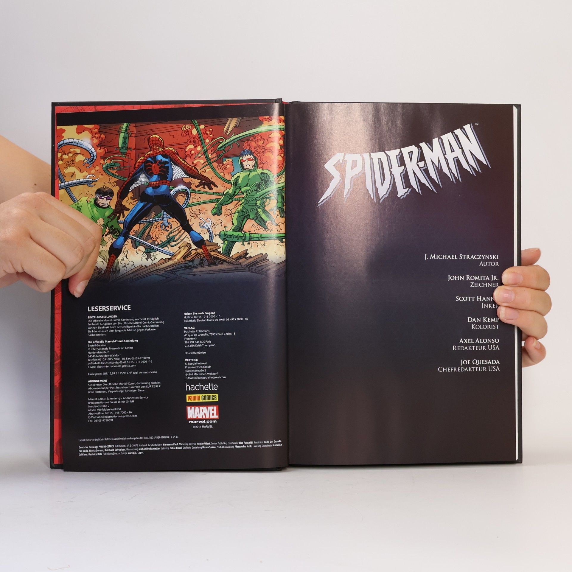 J. Michael Straczynski Die offizielle Marvel-Comic-Sammlung Classic. Spider-Man: Enthüllungen