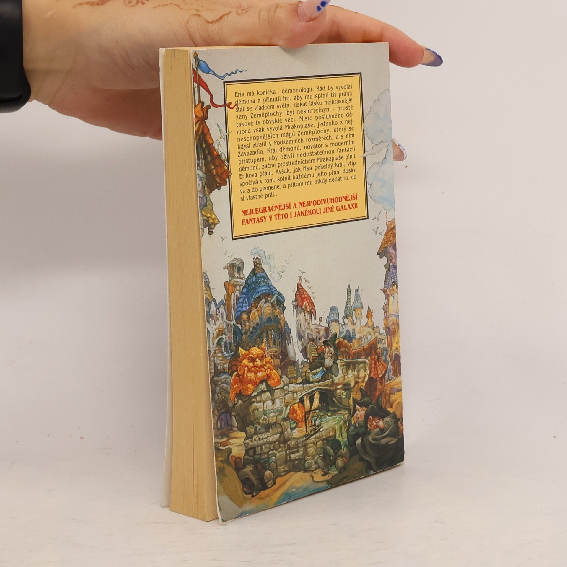 Terry Pratchett Faust Erik: Úžasná Zeměplocha