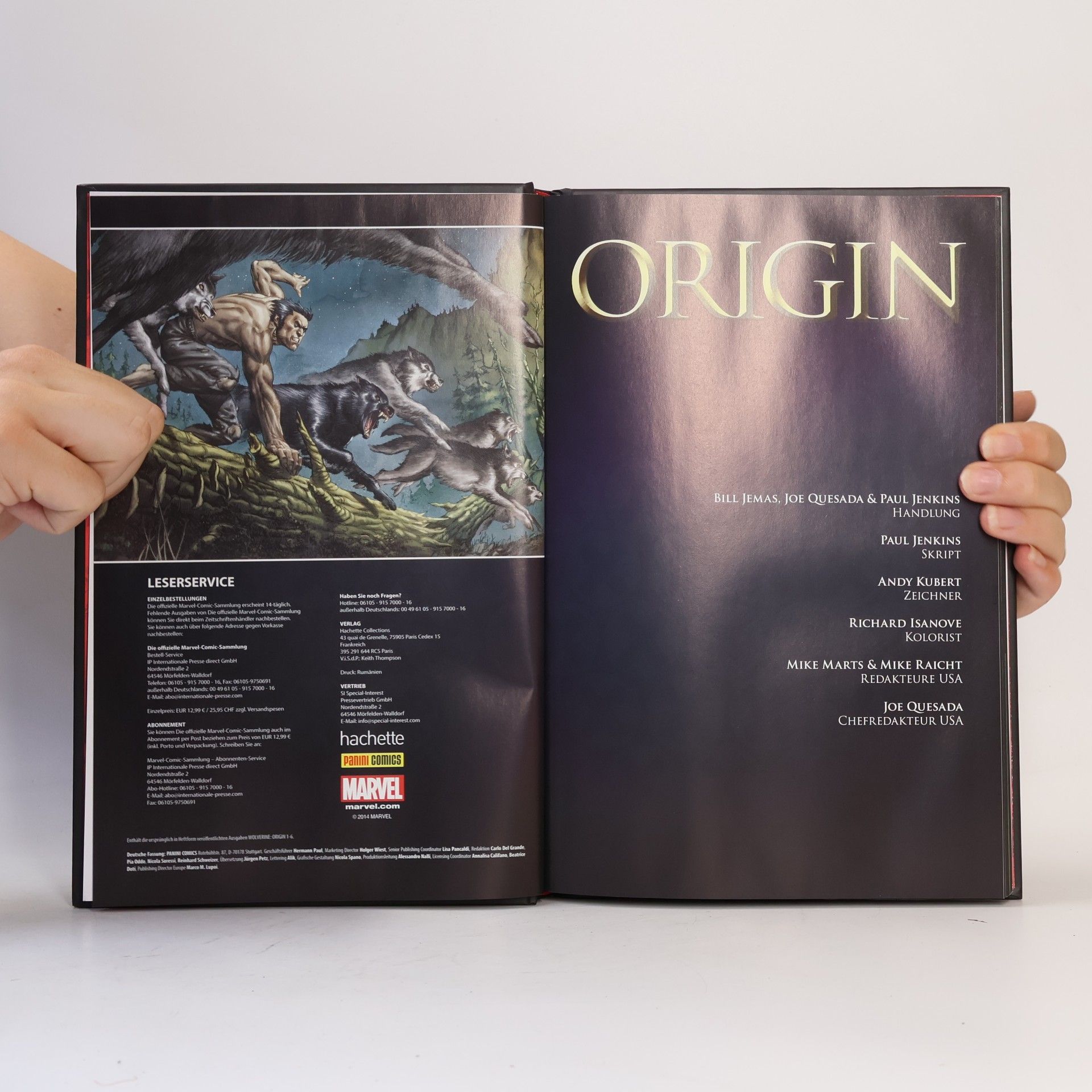 Kolektiv autorů Die offizielle Marvel-Comic-Sammlung 26. Wolverine: Origin