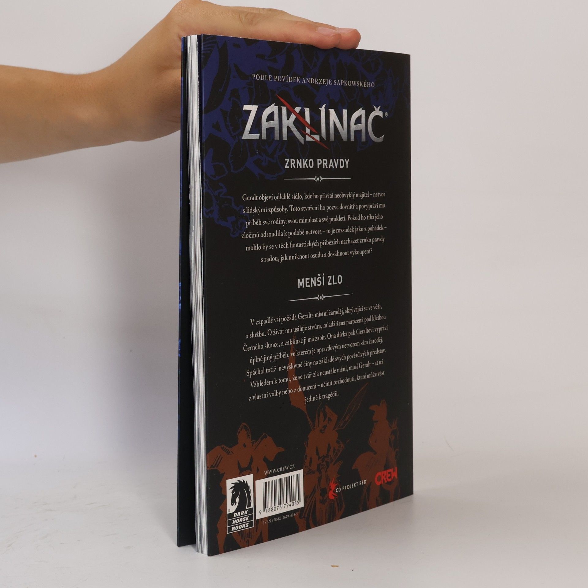 Jacek Rembiś Zaklínač. Zrnko pravdy. Menší zlo