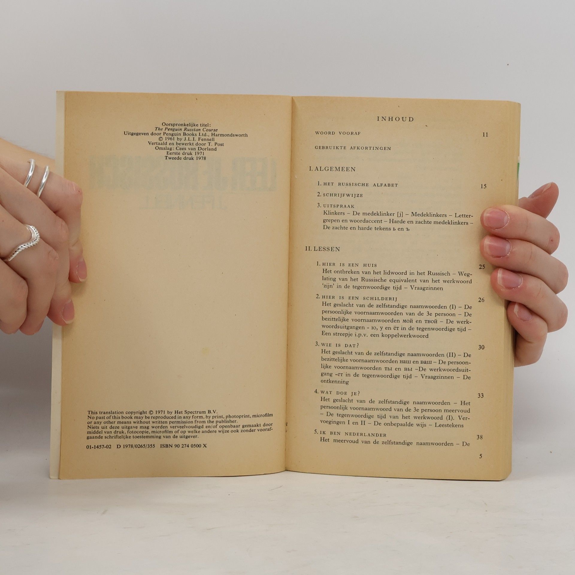 J.L.I. Fennell Zo leer je Russisch 1457