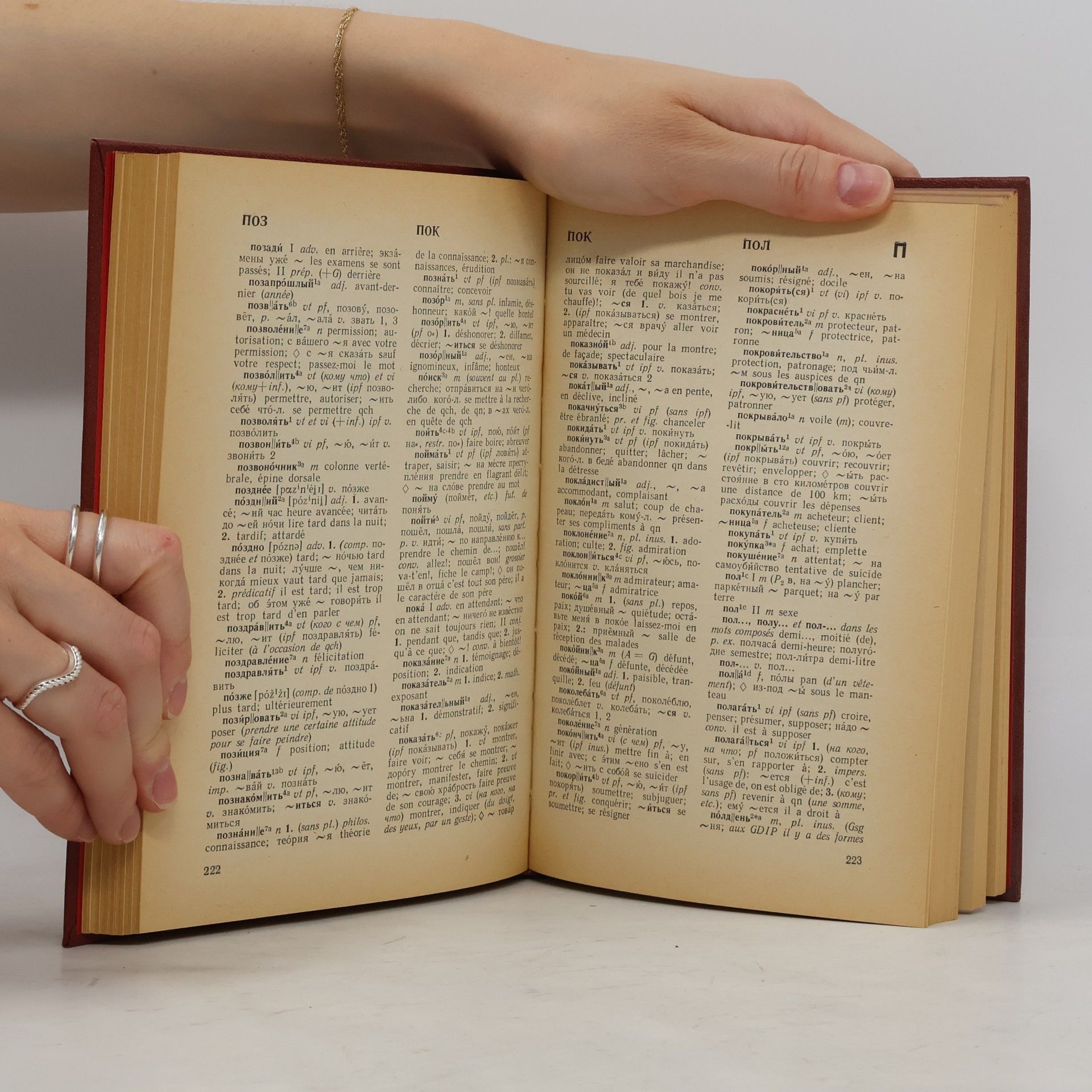 A. A. Zaliznjak Petit dictionnaire pratique russe-français
