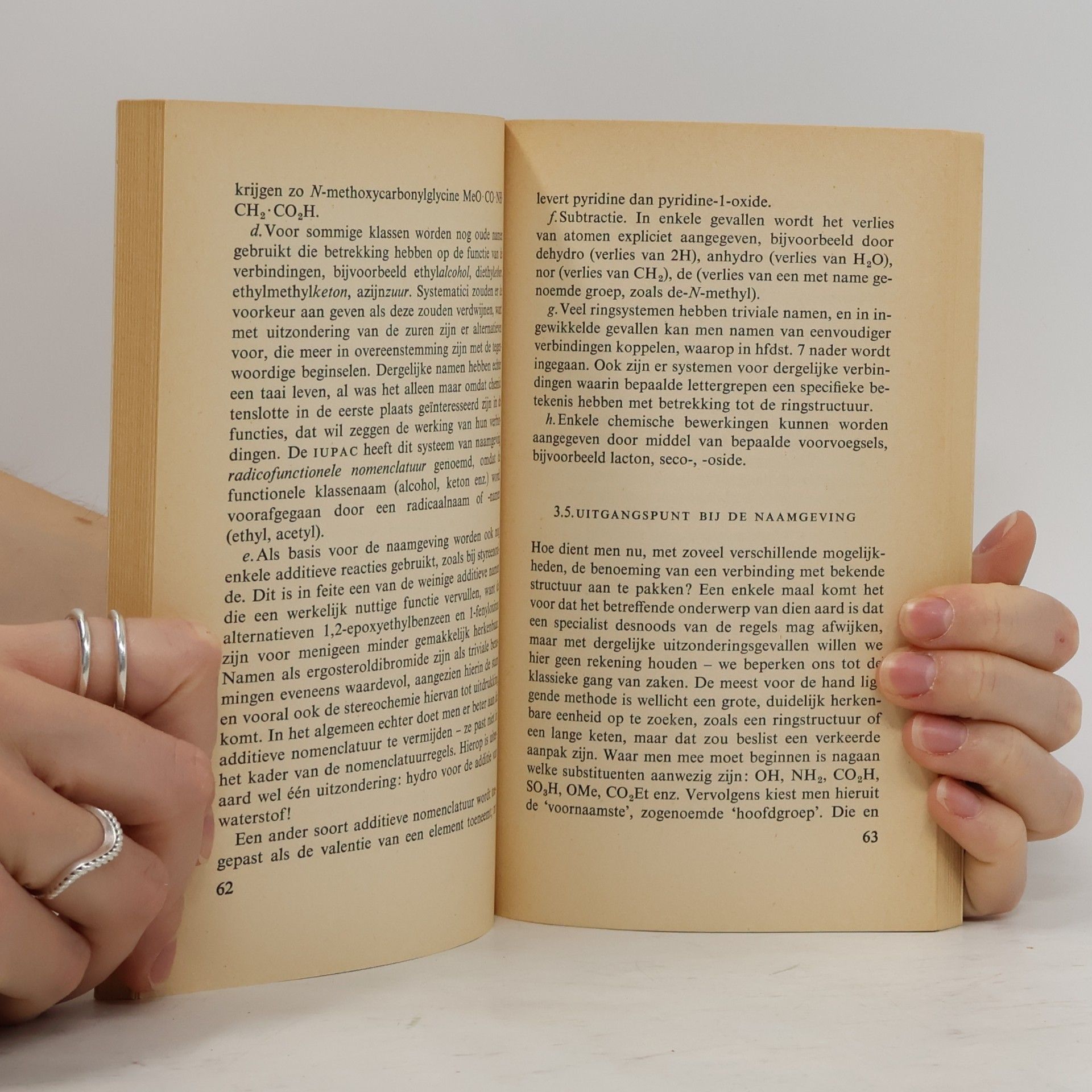 R. S. Cahn Chemische nomenclatuur