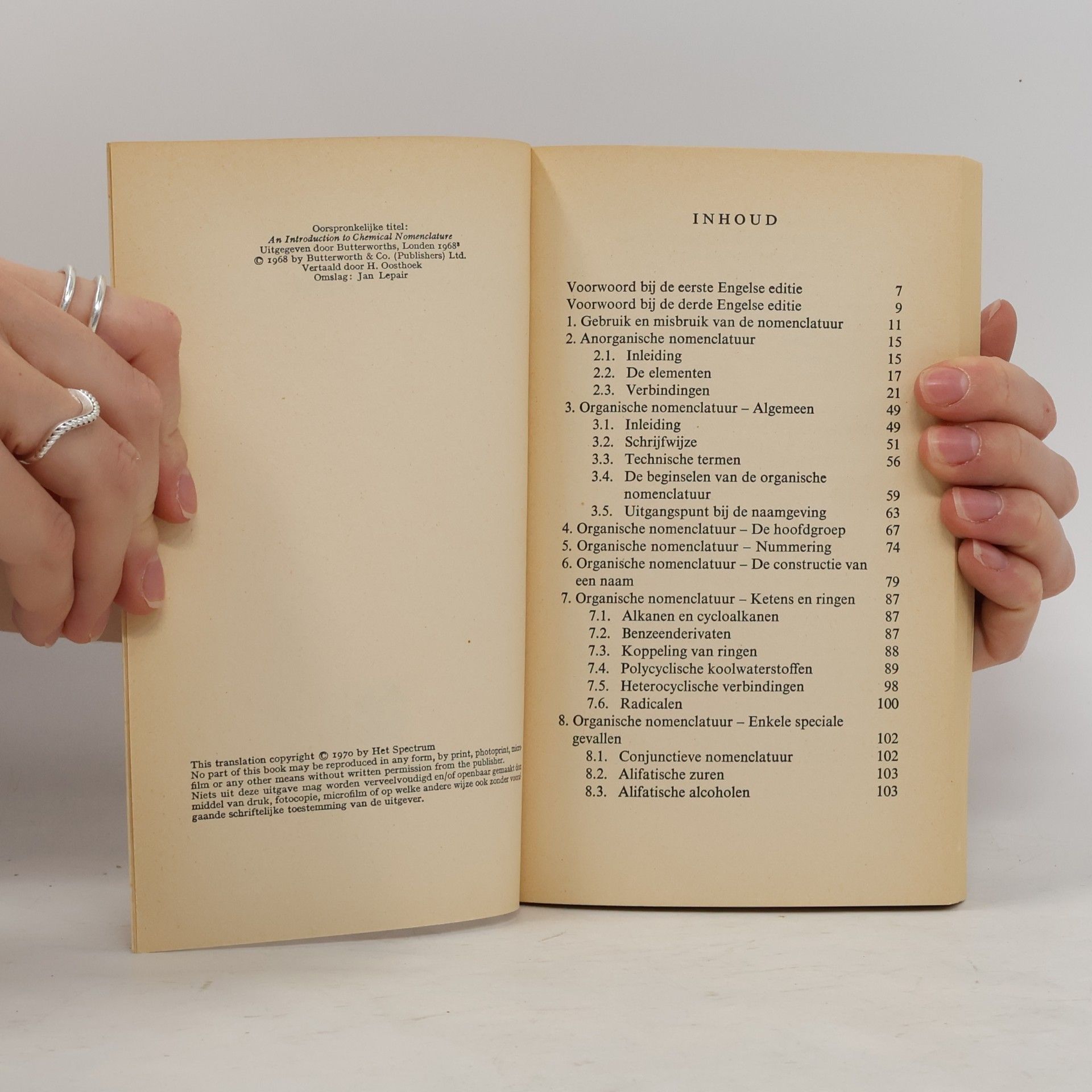 R. S. Cahn Chemische nomenclatuur