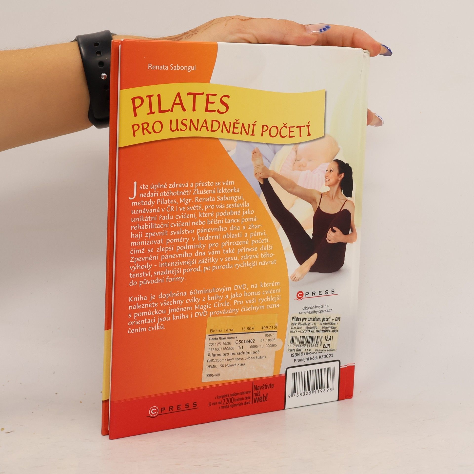 Renata Sabongui Pilates: Cvičení pro usnadnění početí, zdravé těhotenství, lehký porod a pevné pánevní dno
