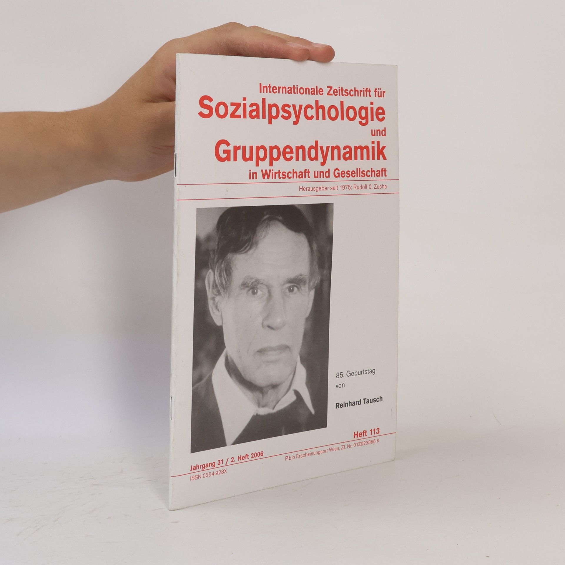 kolektiv Internationale Zeitschrift für Sozialpsychologie und Gruppendynamik in Wirtschaft und Gesellschaft 2/2006