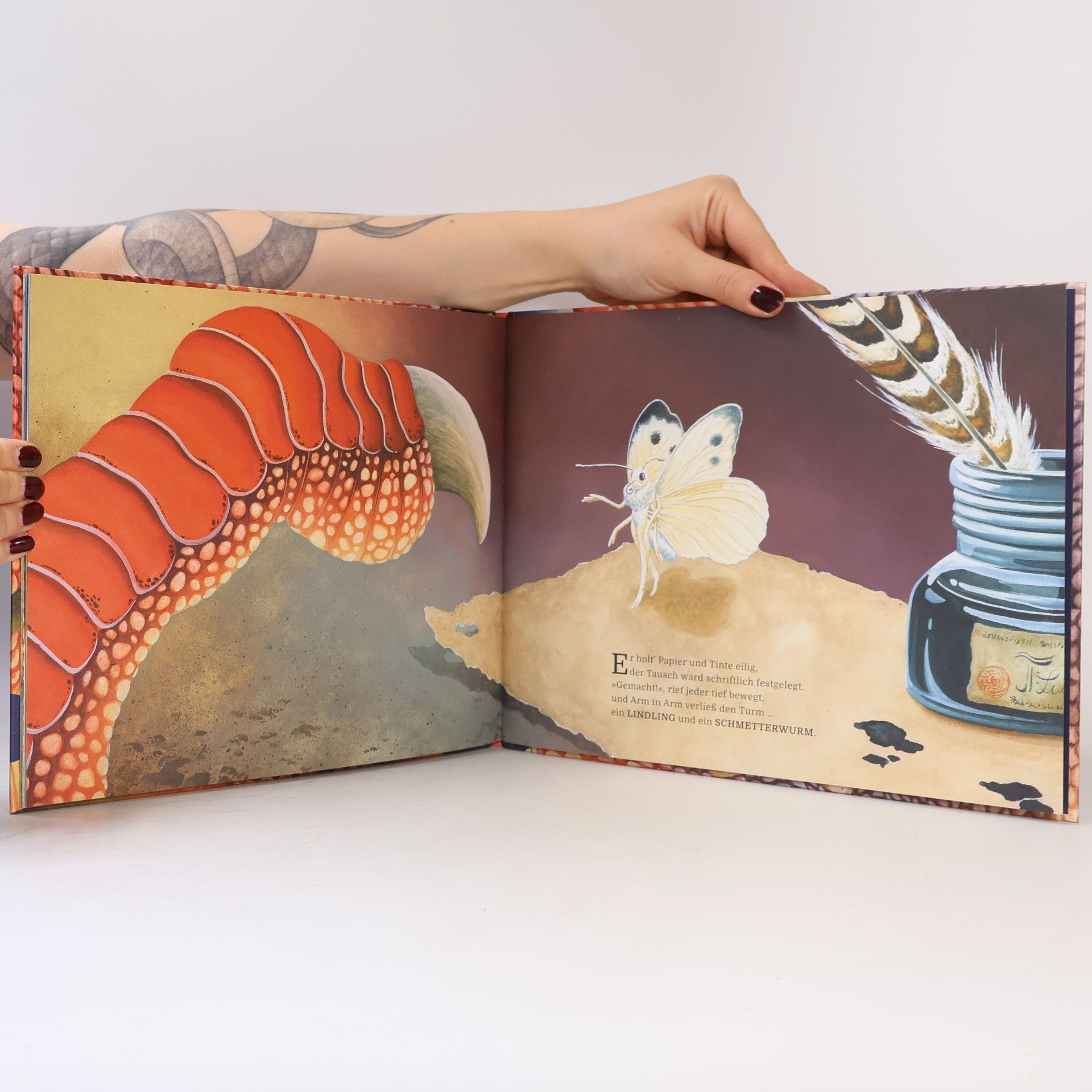 Michael Ende Der Lindwurm und der Schmetterling