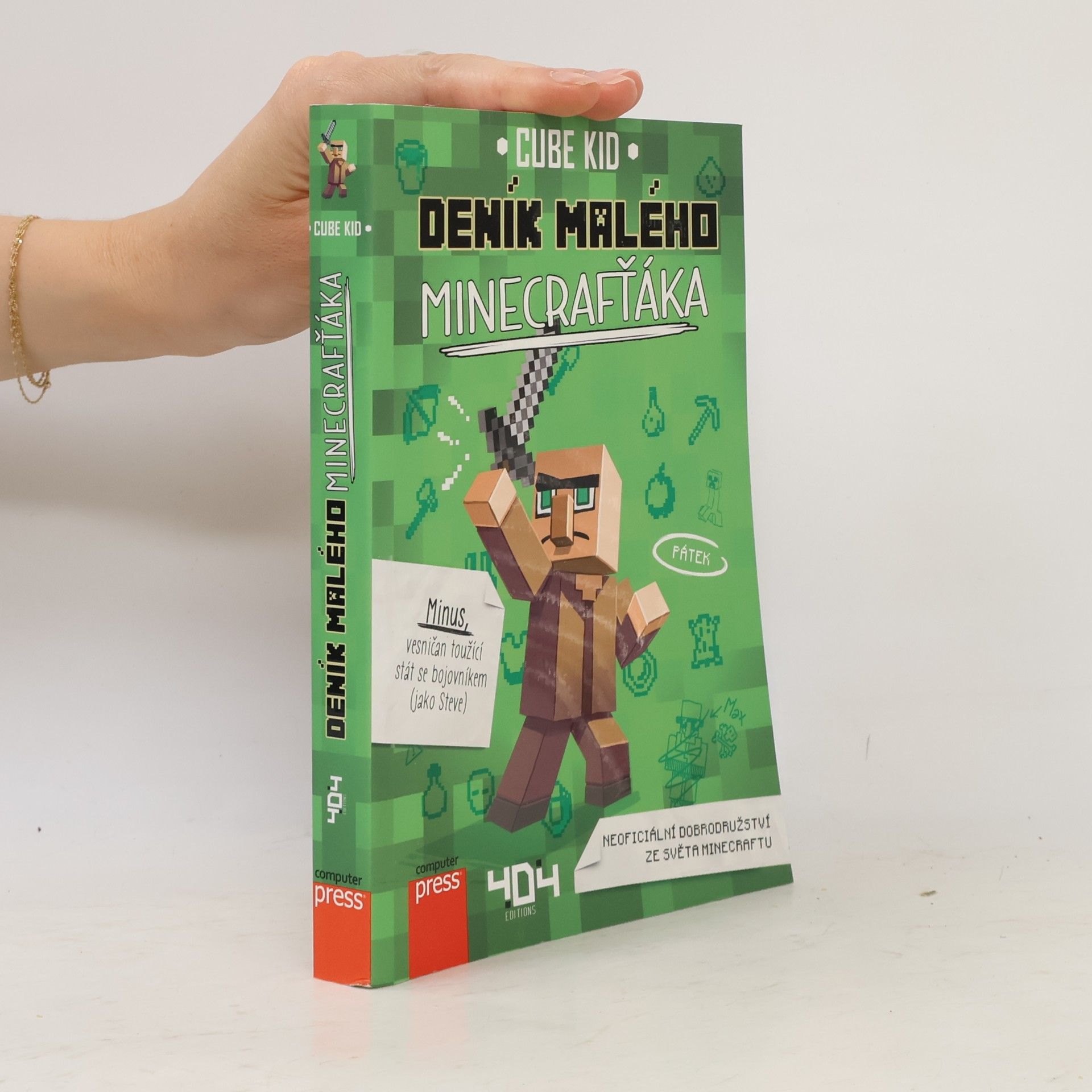 Cube Kid Deník malého Minecrafťáka