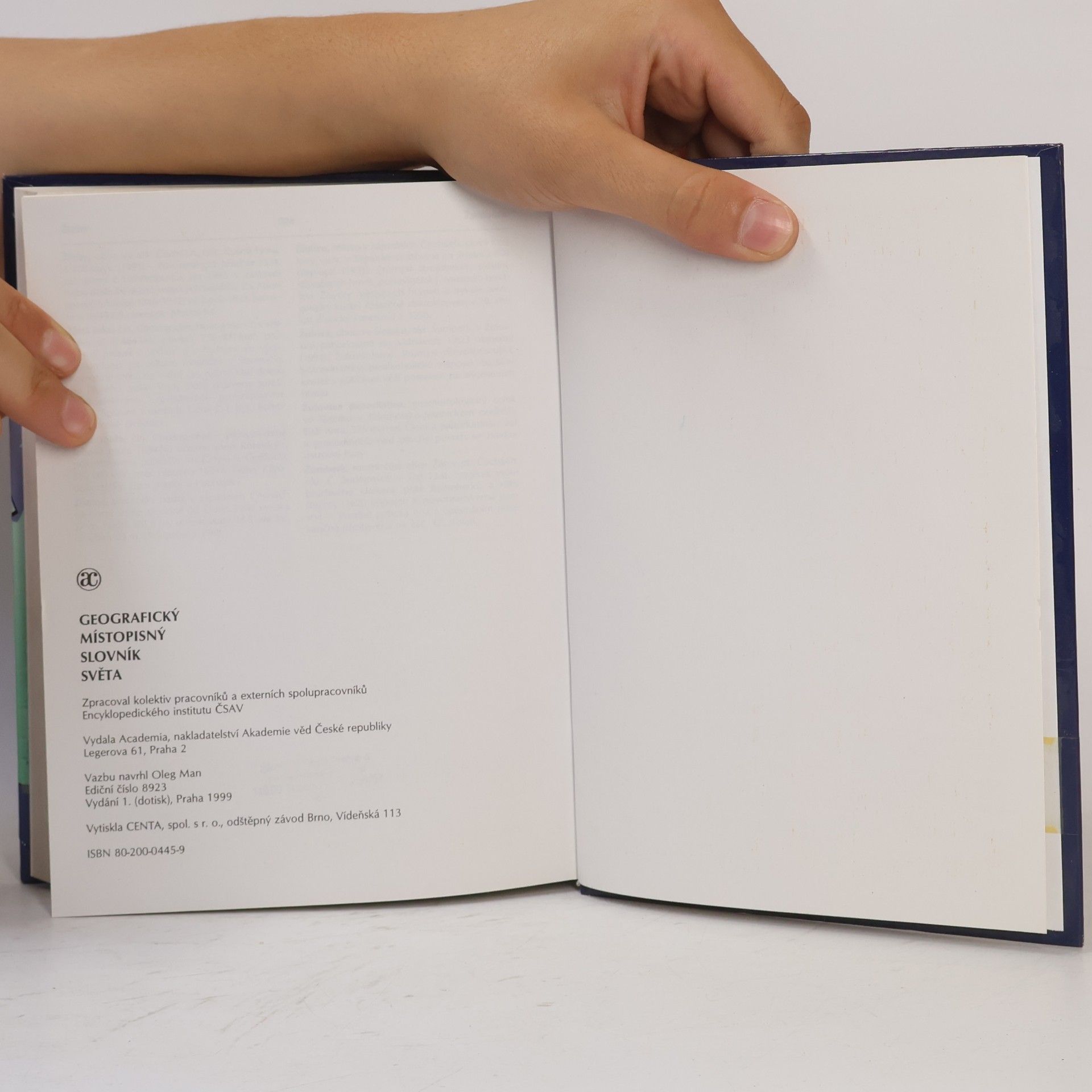 Various authors Gegrafický místopisný slovník světa