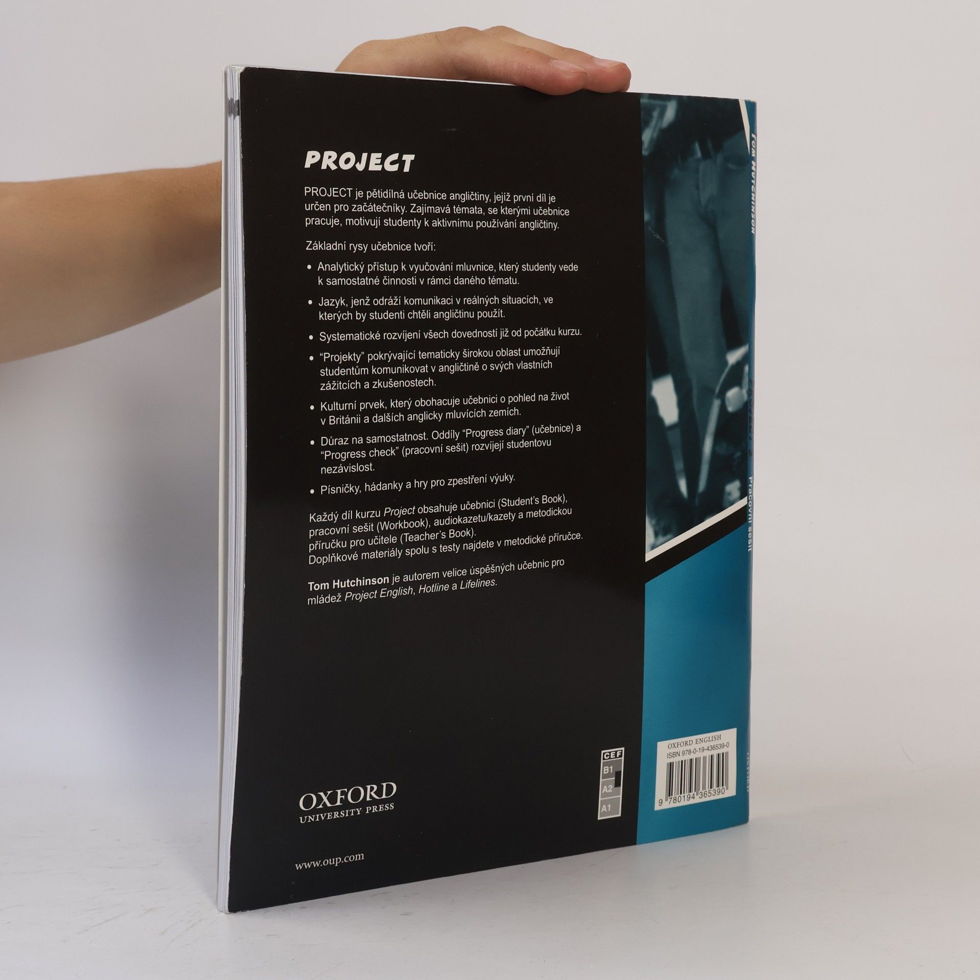 Tom Hutchinson Project 3 workbook czech edition