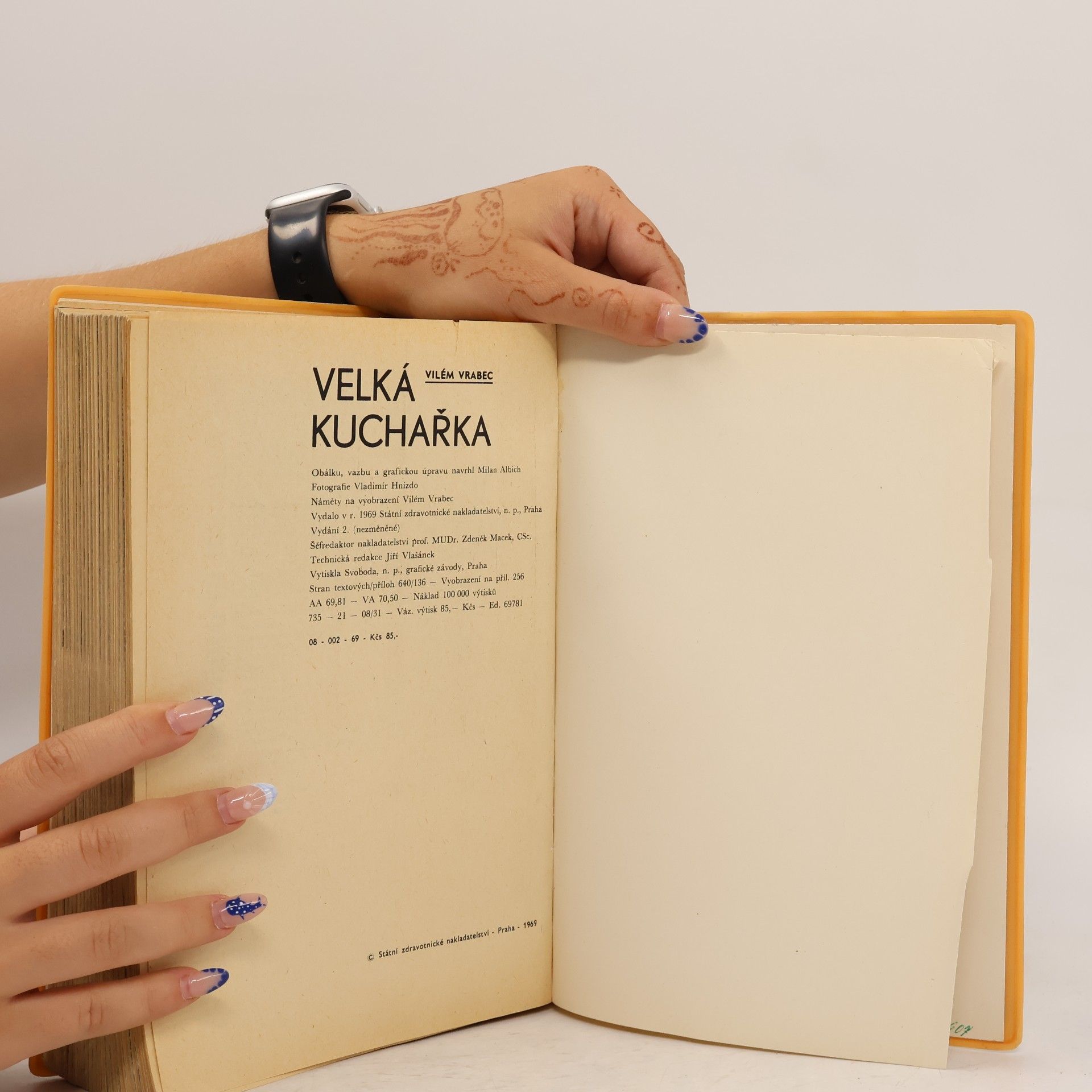 Vilém Vrabec Velká kuchařka