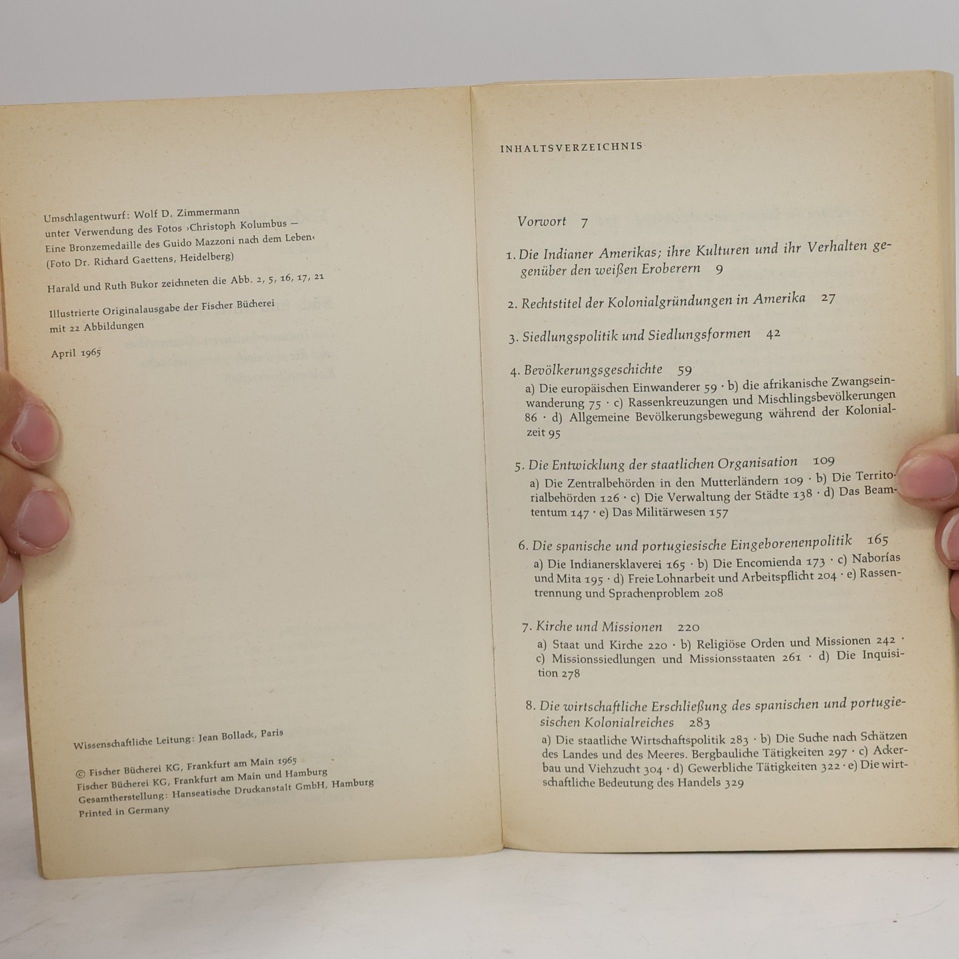 Autorenkollektiv Fischer Weltgeschichte. Süd- und Mittelamerika I. Band 22