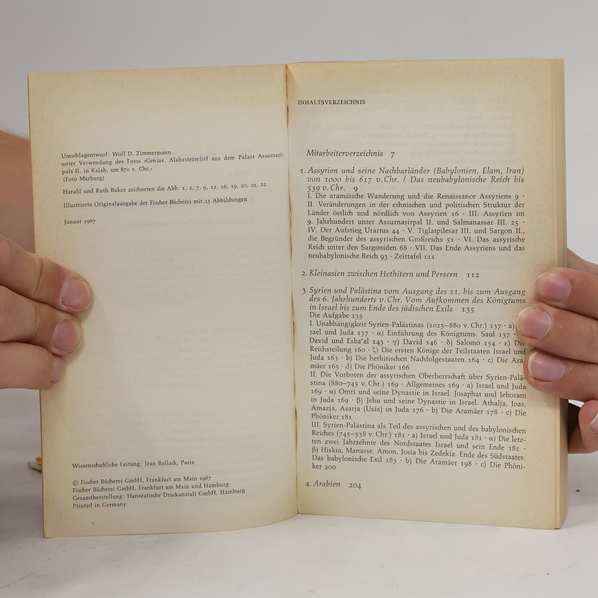 Elena Cassin Fischer Weltgeschichte: Band 4 - Die Altorientalischen Reiche III