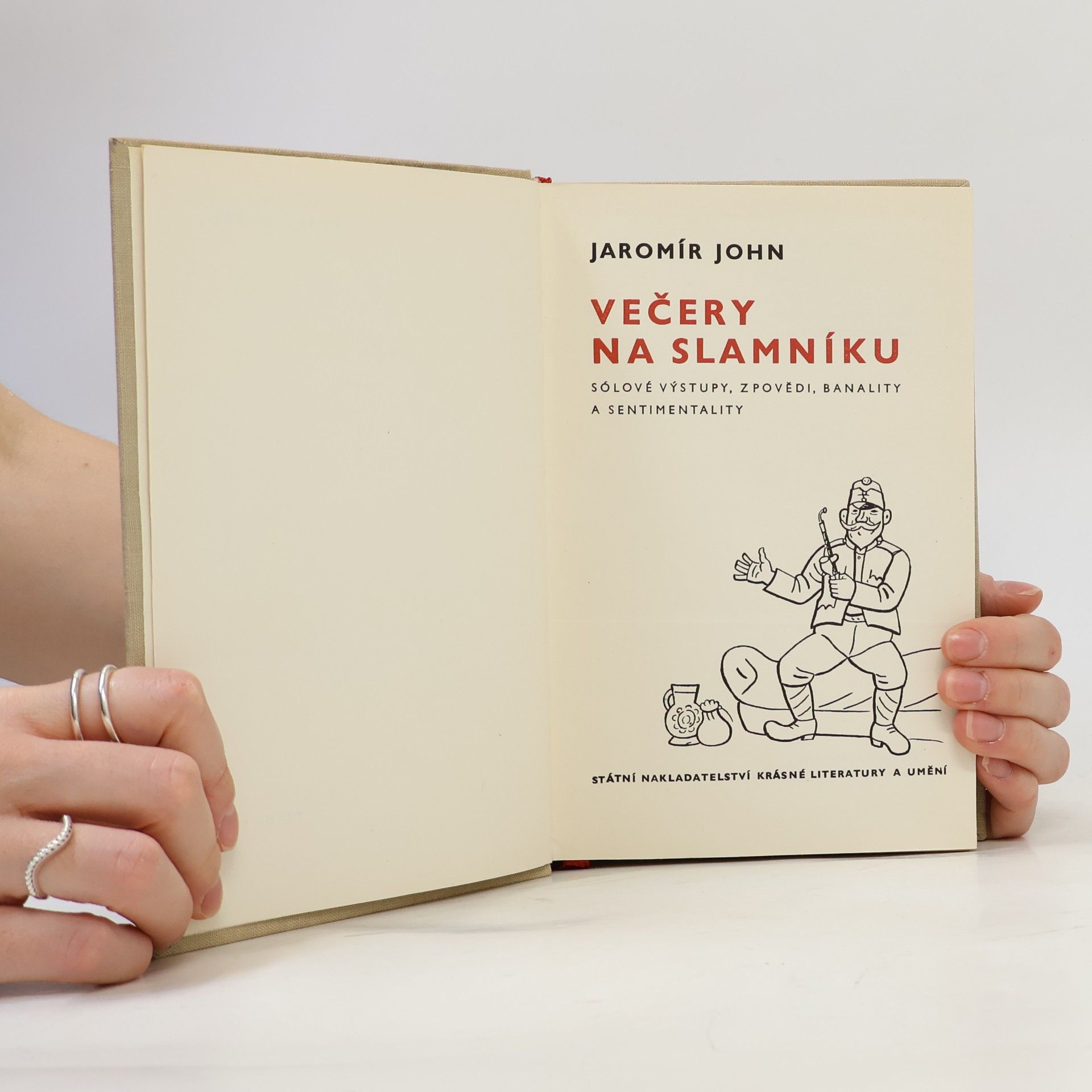 Jaromír John Večery na slamníku