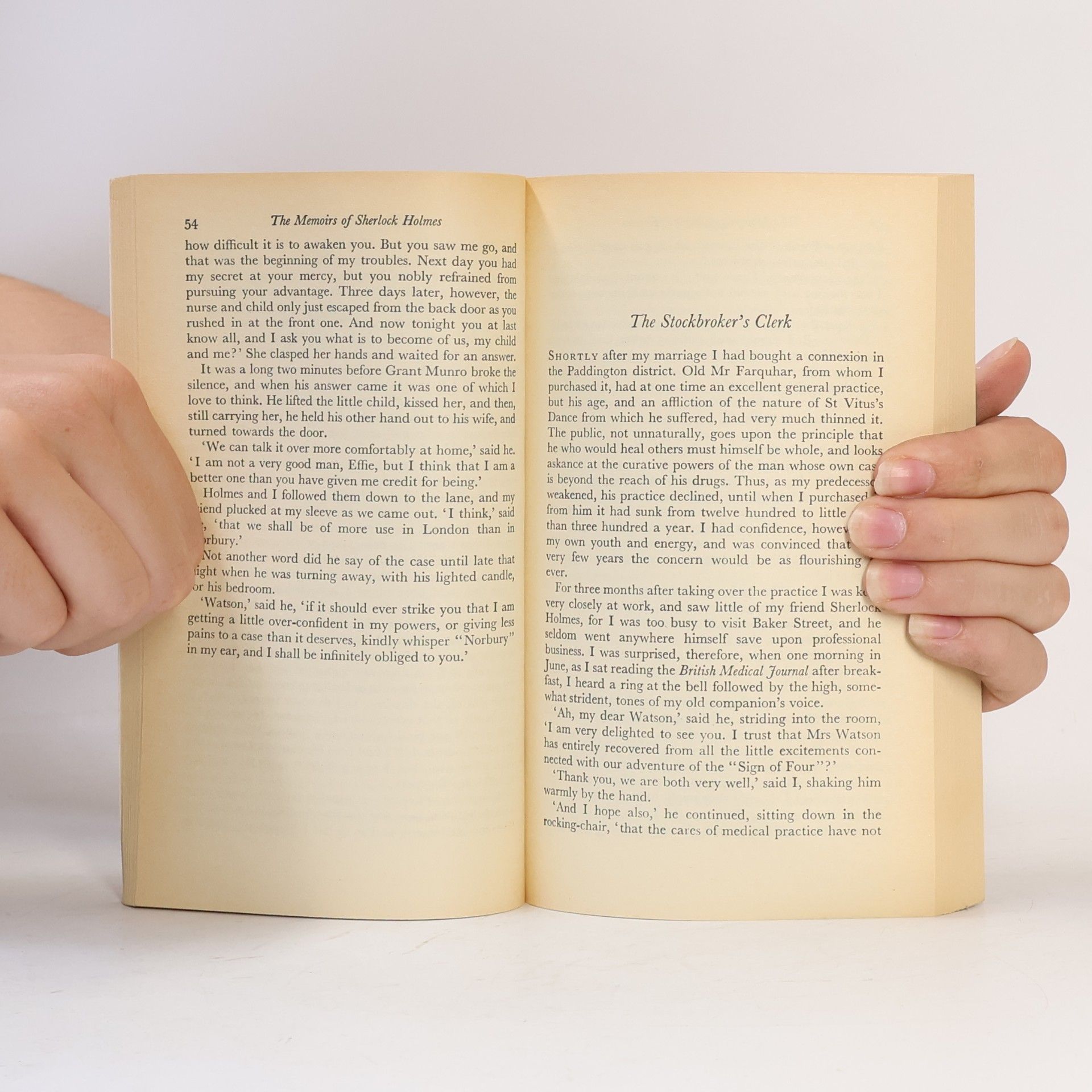 Arthur Conan Doyle The Memoirs of Sherlock Holmes