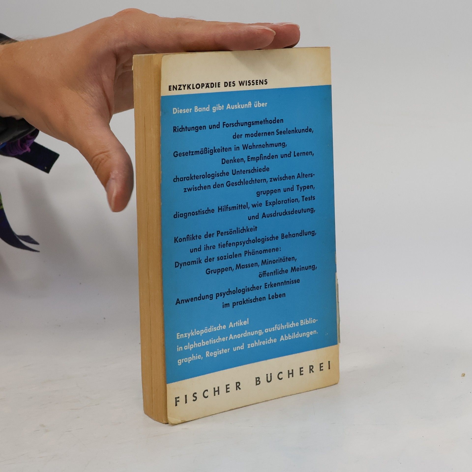 Peter R. Hofstätter Psychlogie. Das Fischer-Lexikon