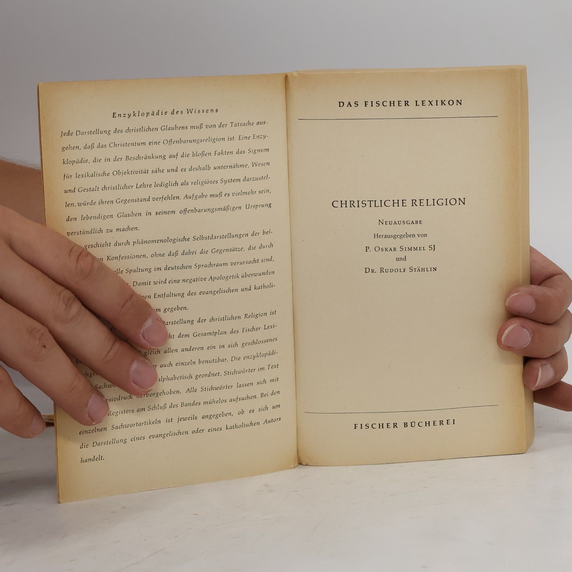 Oskar Simmel Christliche Religion
