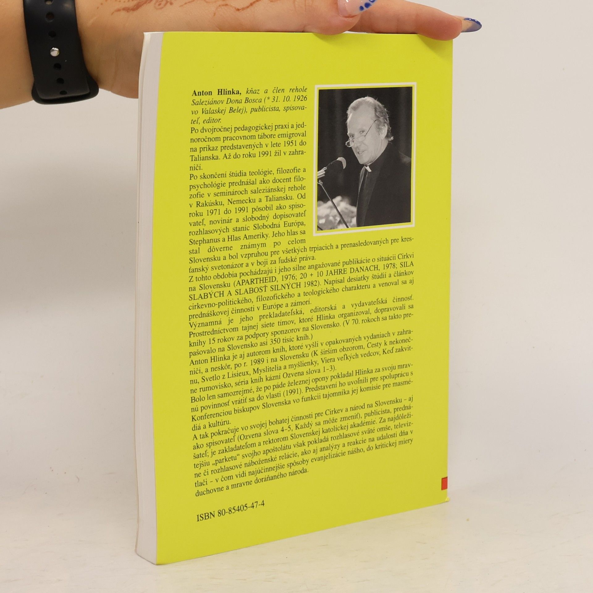 Anton Hlinka Ozvena slova 6 (Krédo)