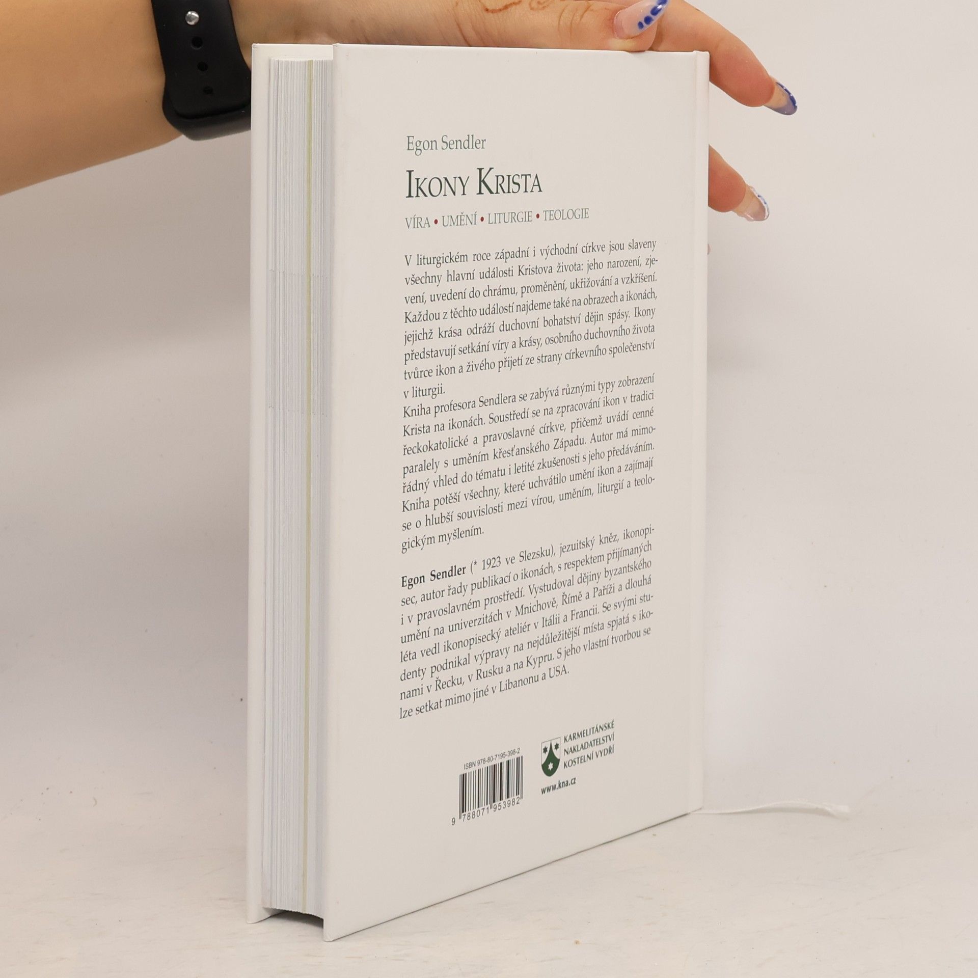 Egon Sendler Ikony Krista: víra, umění, liturgie, teologie