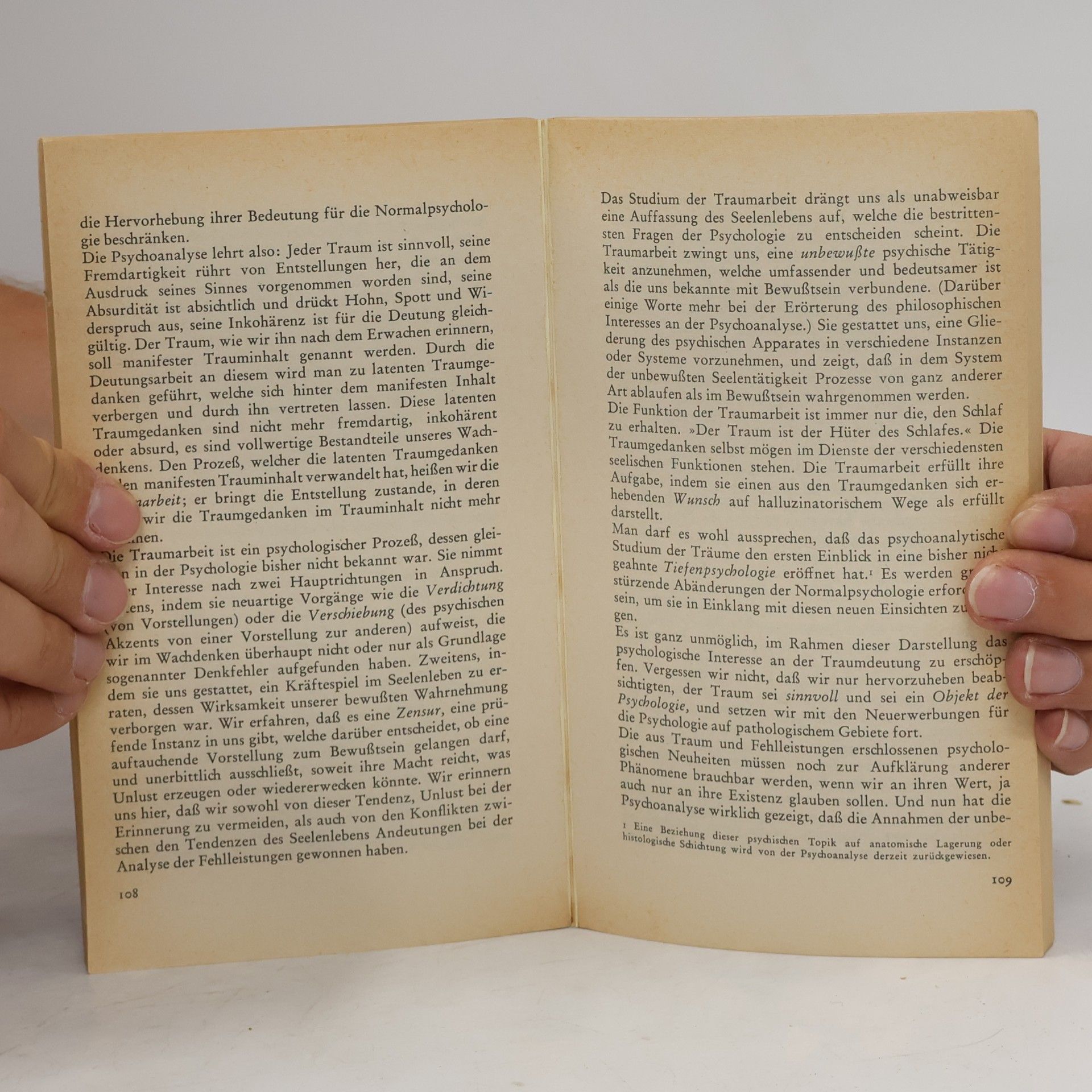 Sigmund Freud Darstellung der Psychoanalyse