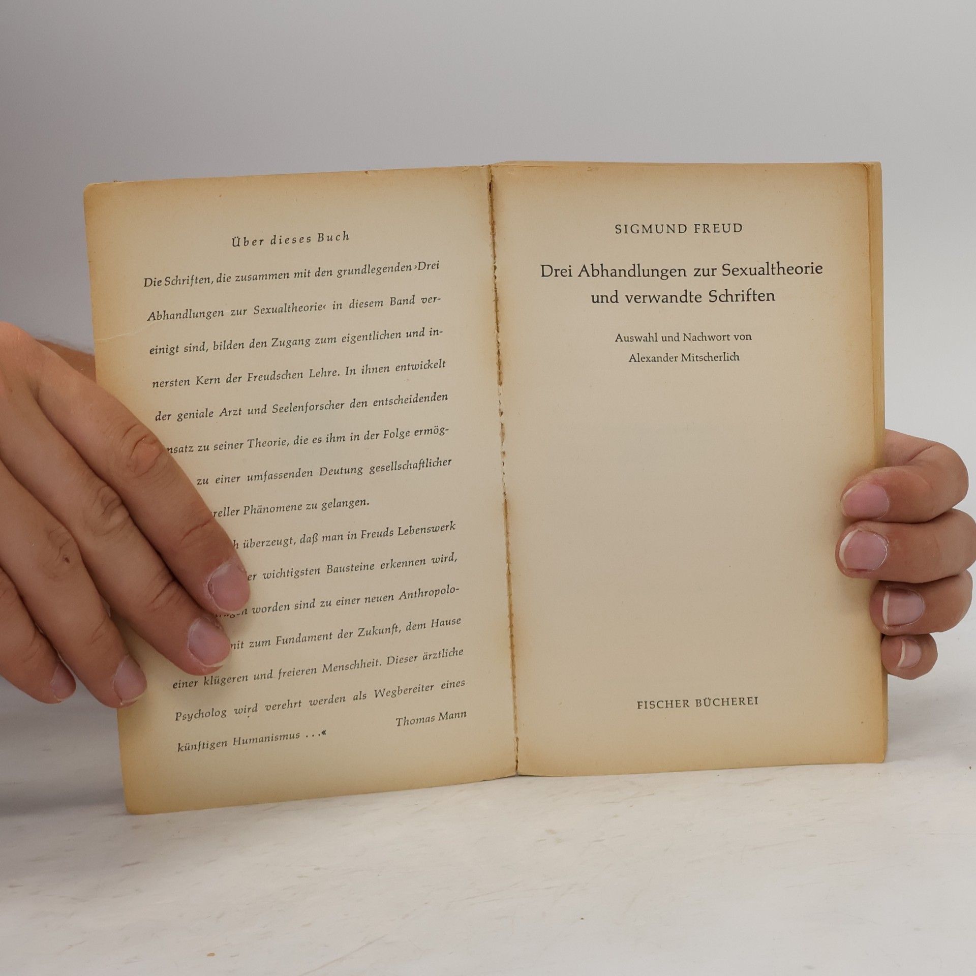 Sigmund Freud Drei Abhandlungen zur Sexualtheorie