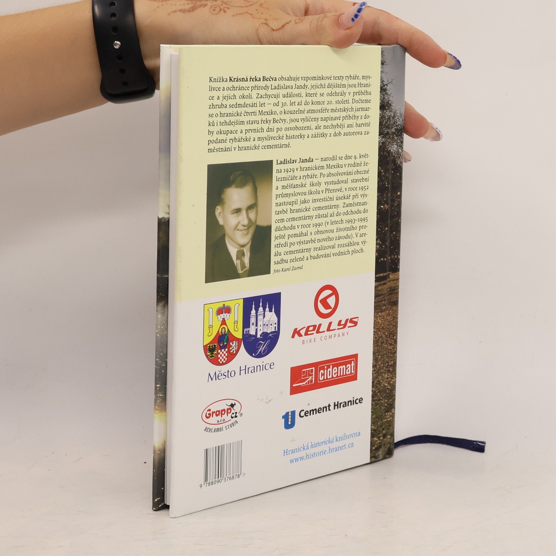 Ladislav Janda Krásná řeka Bečva a jiné hranické vzpomínky