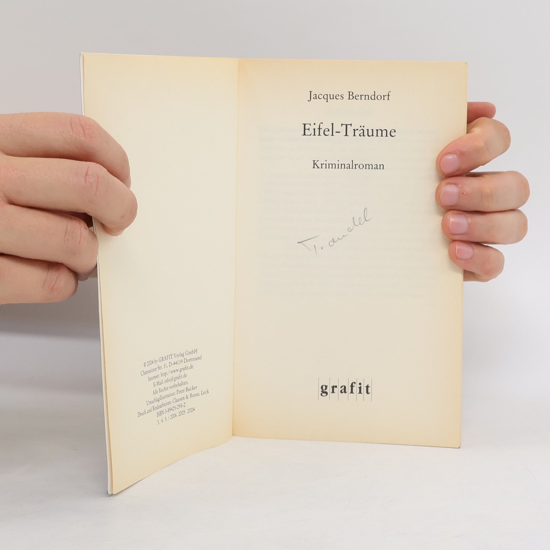 Jacques Berndorf Eifel-Träume